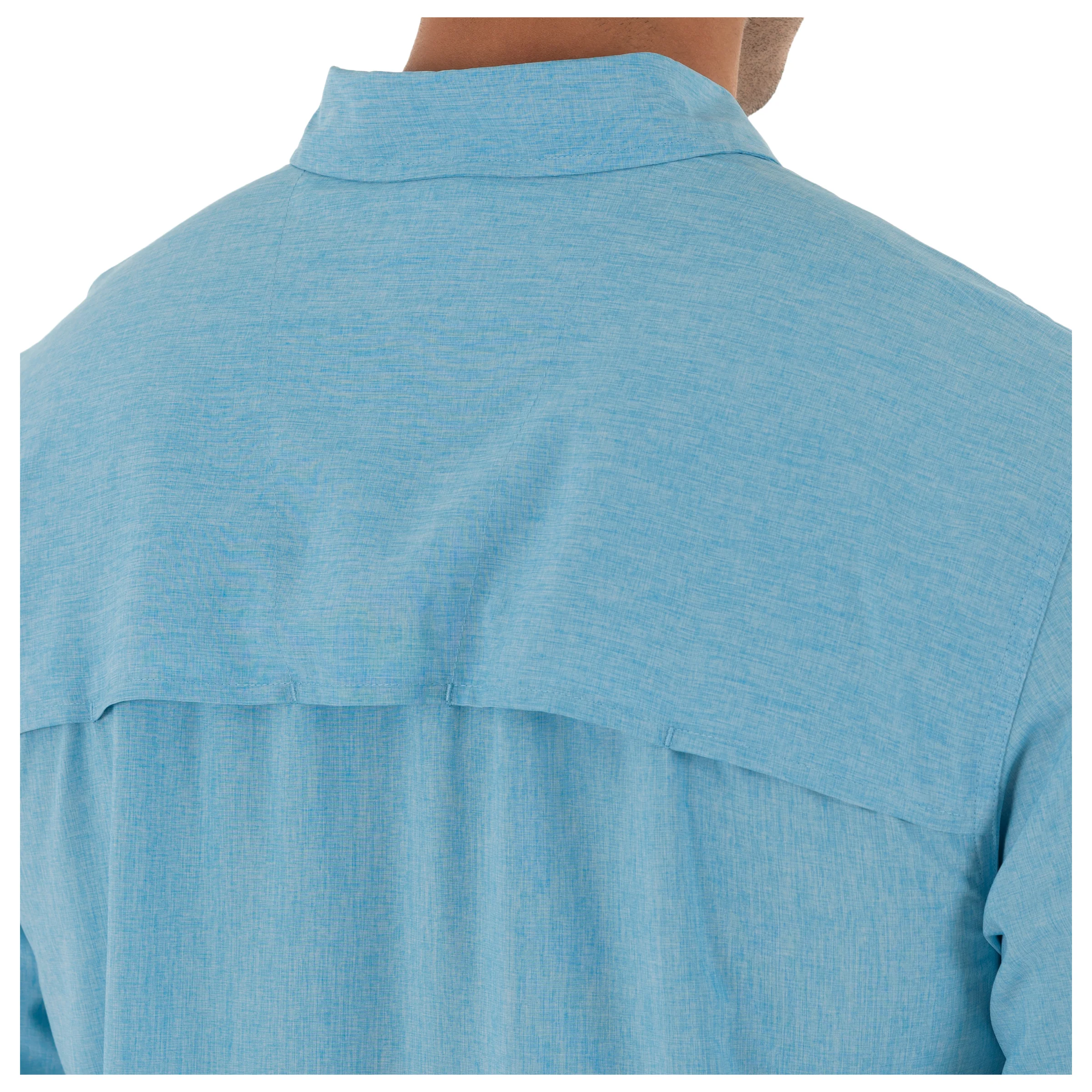Harbor Heather Long Sleeve Fishing Shirt - Image 29