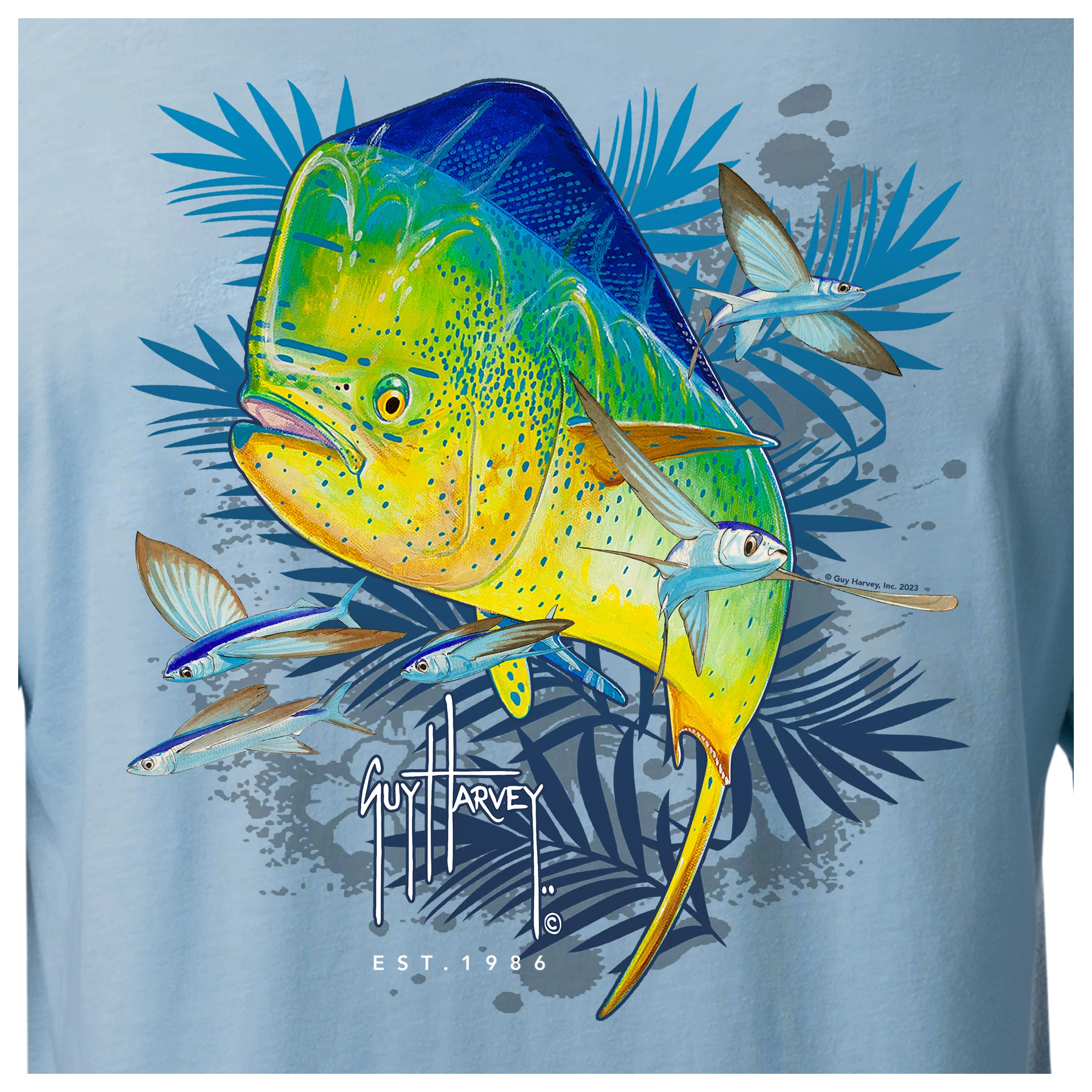 Lightweight Tee - Mahi Palms - Image 4