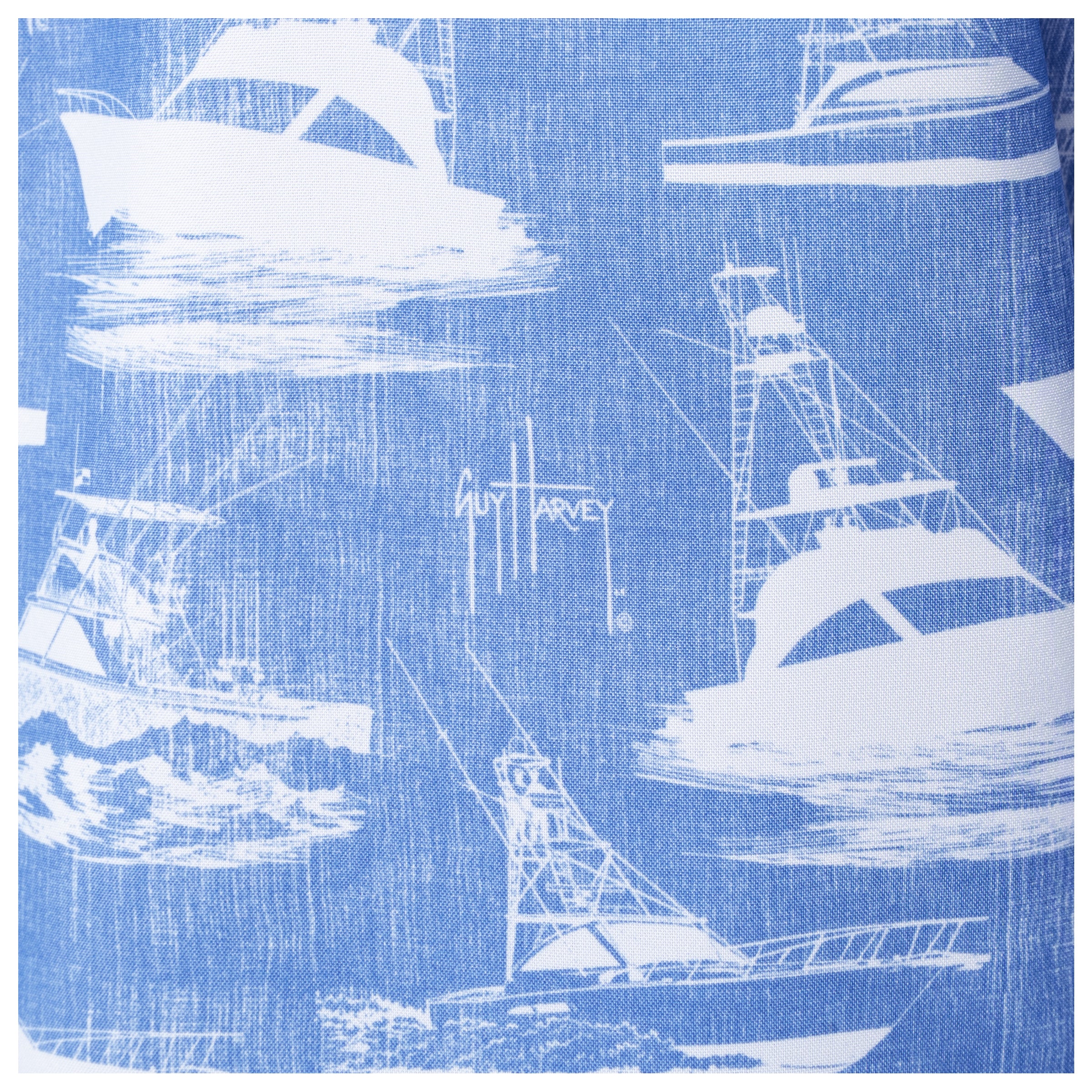 Mariner Fishing Shirt - Boat Sketch - Image 3