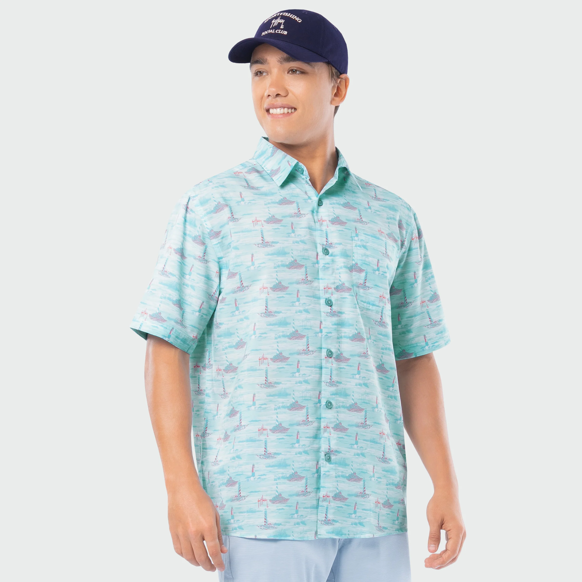 Mariner Fishing Shirt - Lighthouse Dawn - Image 8
