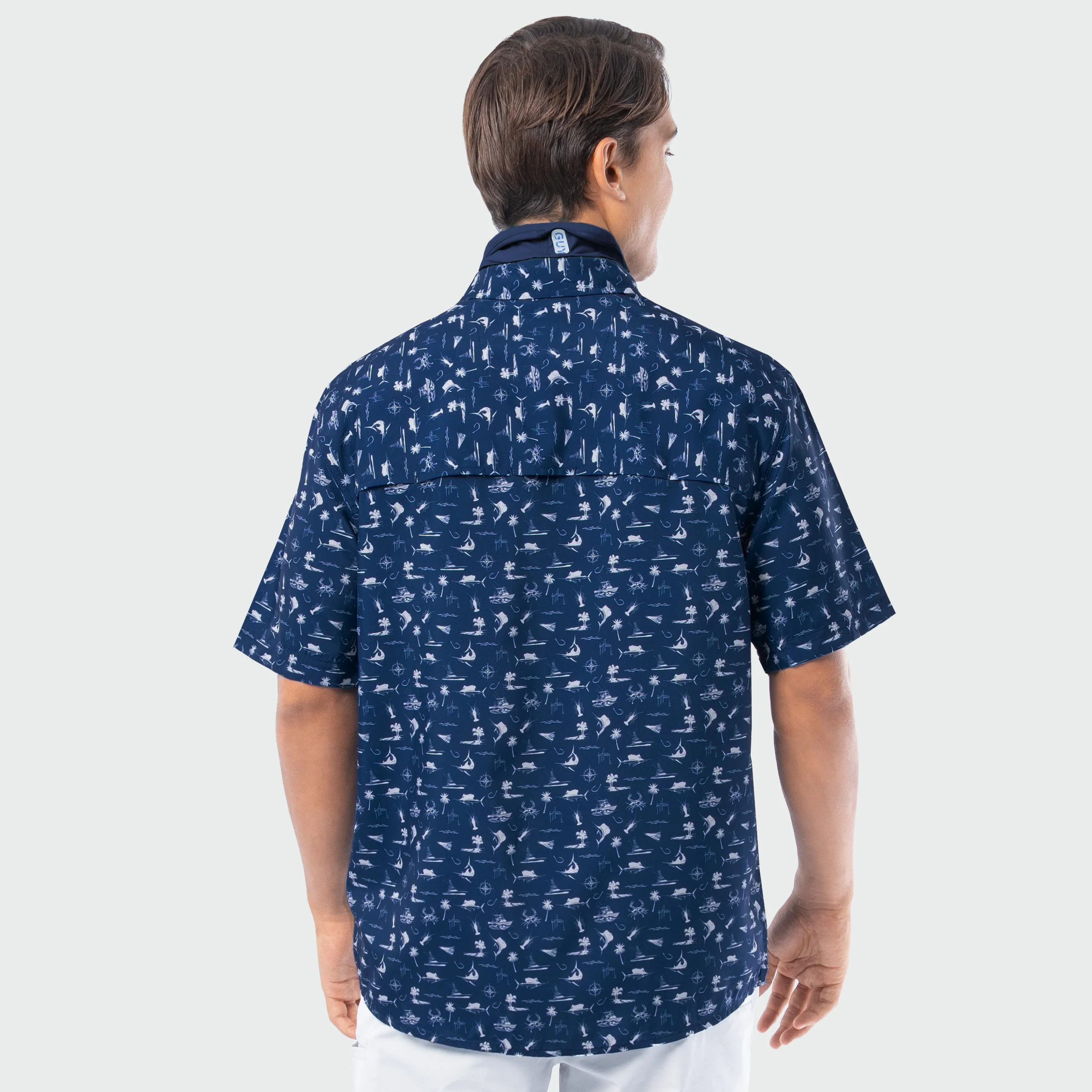 Mariner Fishing Shirt - Maritime Motif - Image 4