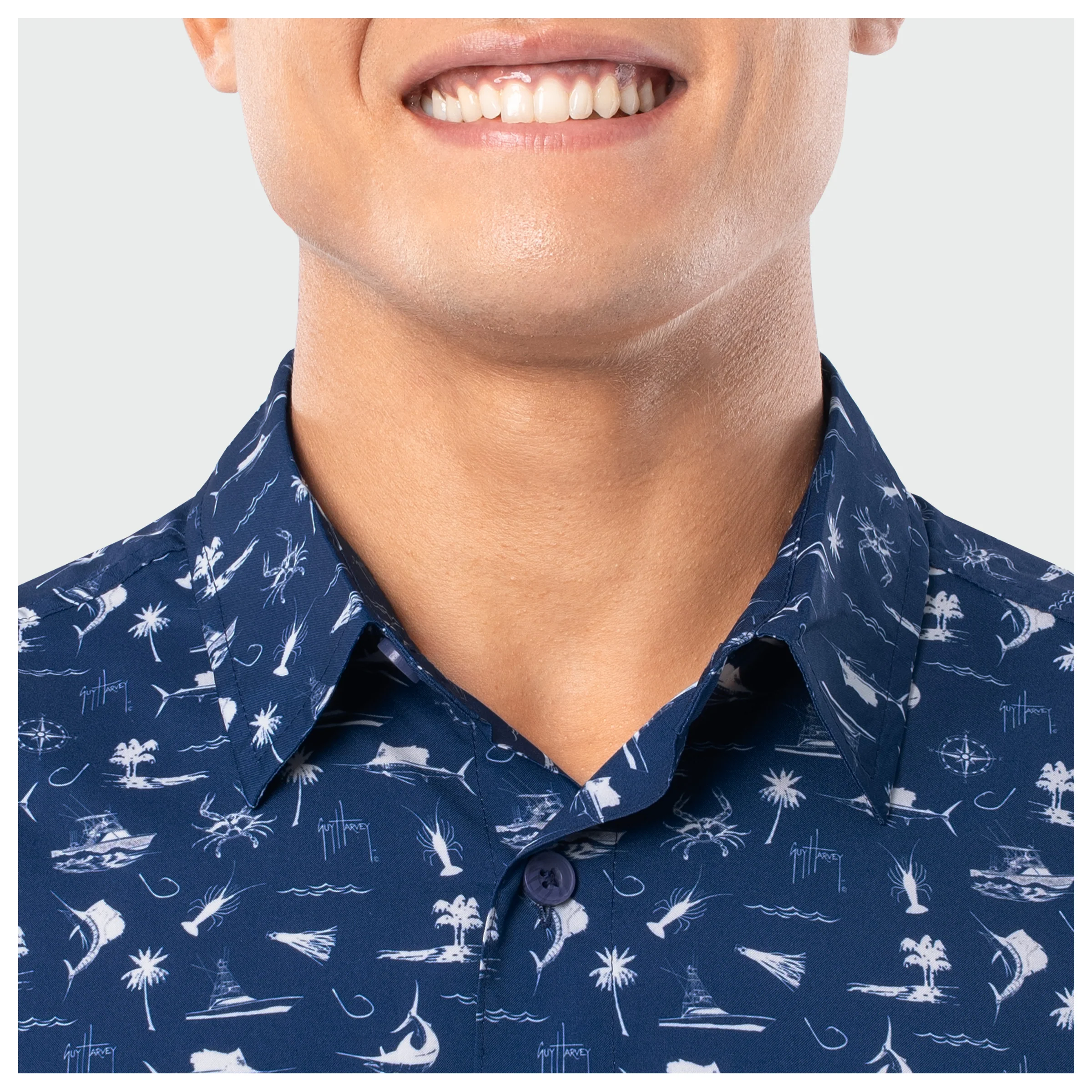 Mariner Fishing Shirt - Maritime Motif - Image 7