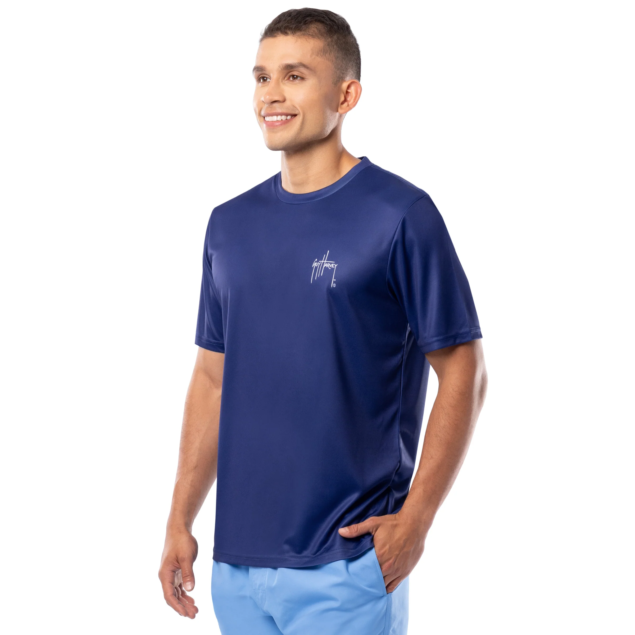 Men's Marlin Island Short Sleeve Performance Shirt - Image 4