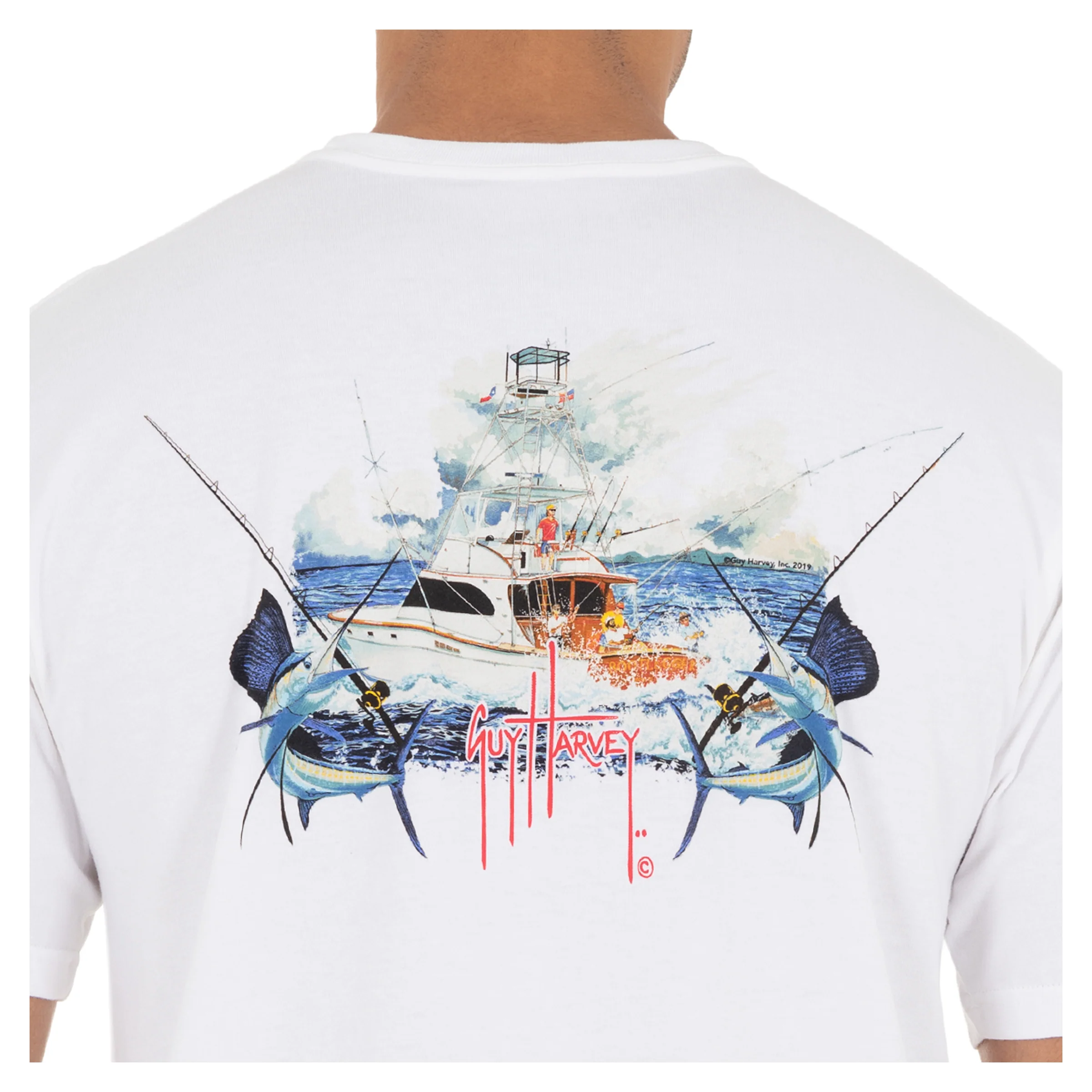 OG Pocket Tee - Paradise Fishing - Image 3