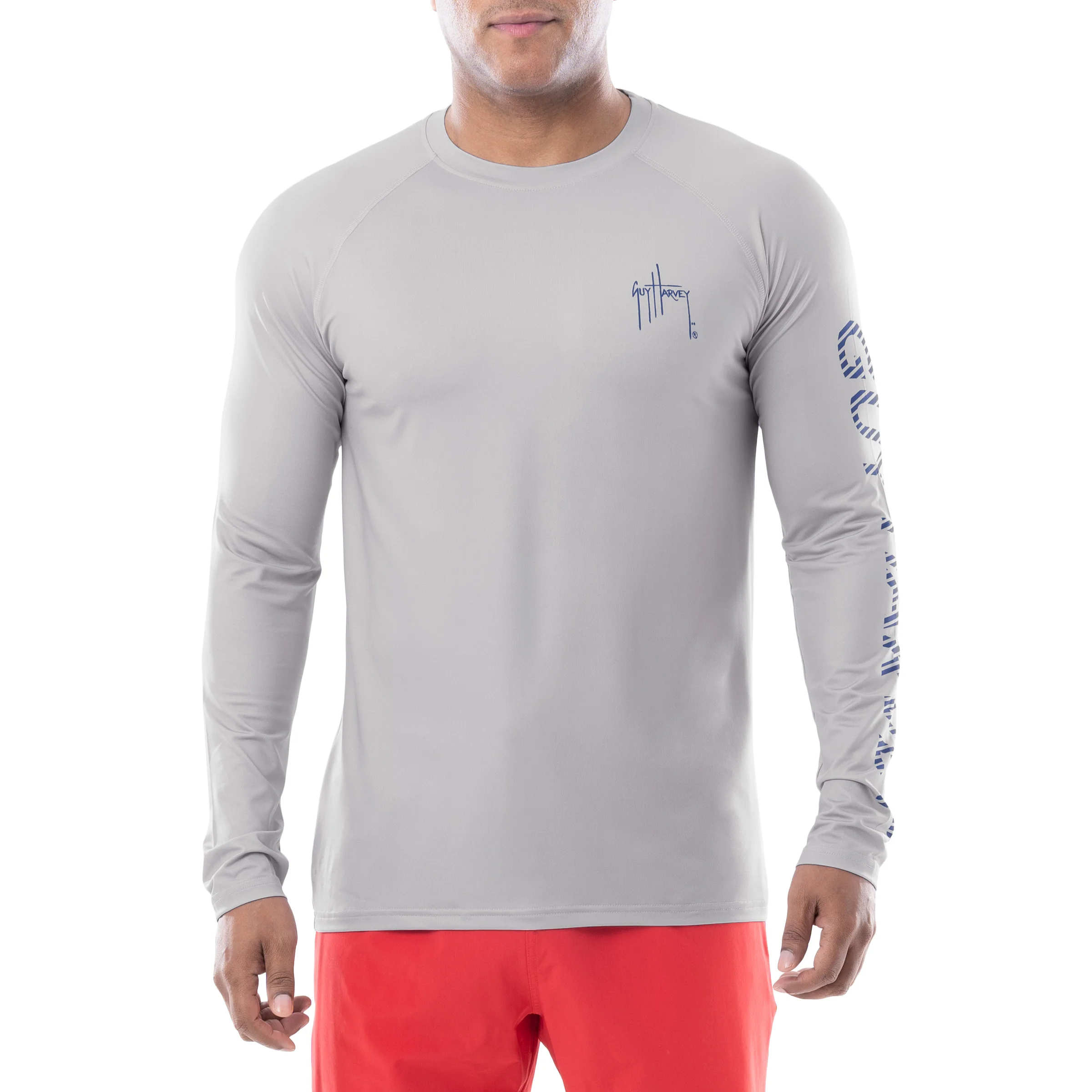 Men's Patriotic Billfish Long Sleeve Performance Shirt - Image 2
