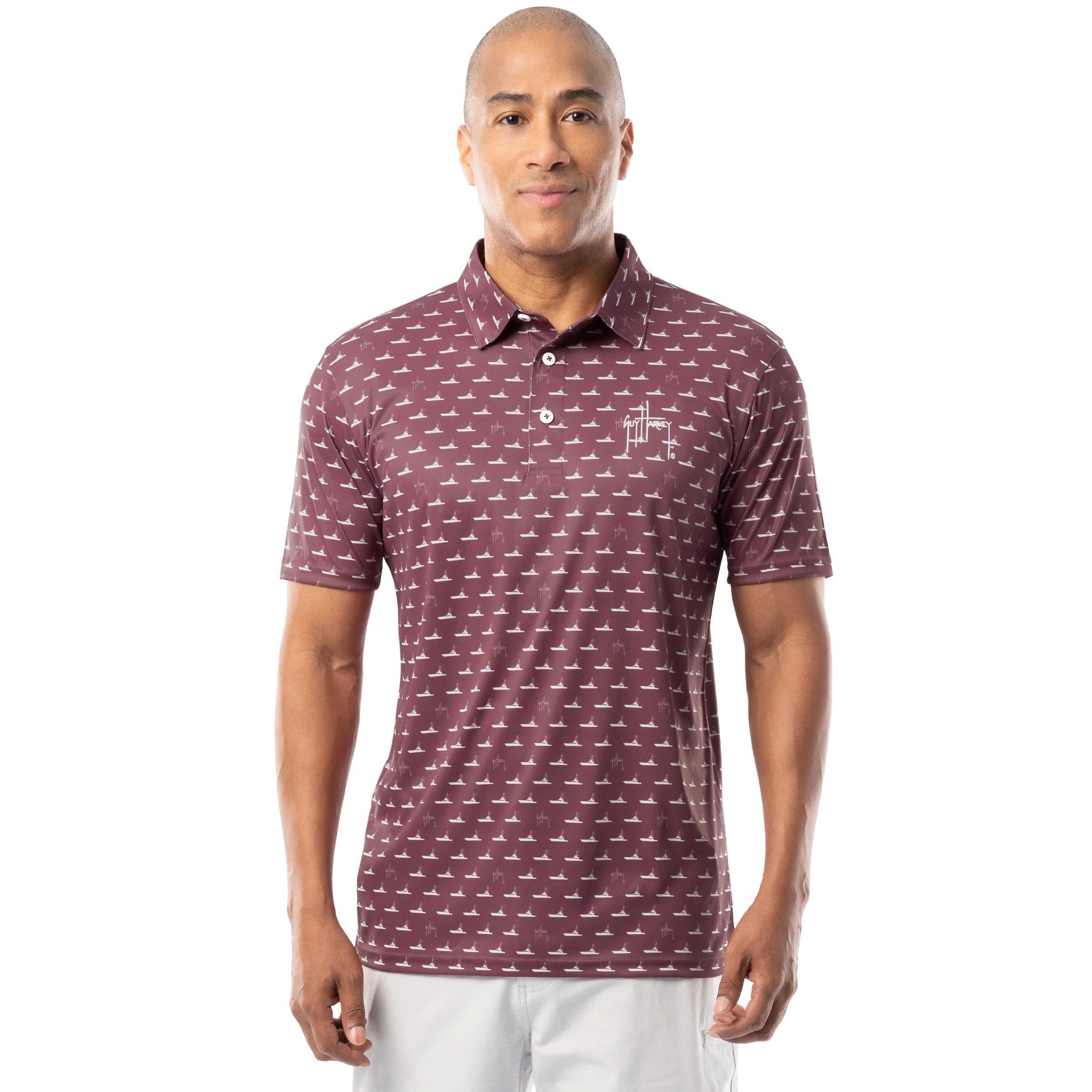 Marlin Tech Performance Polo - Red Fleet