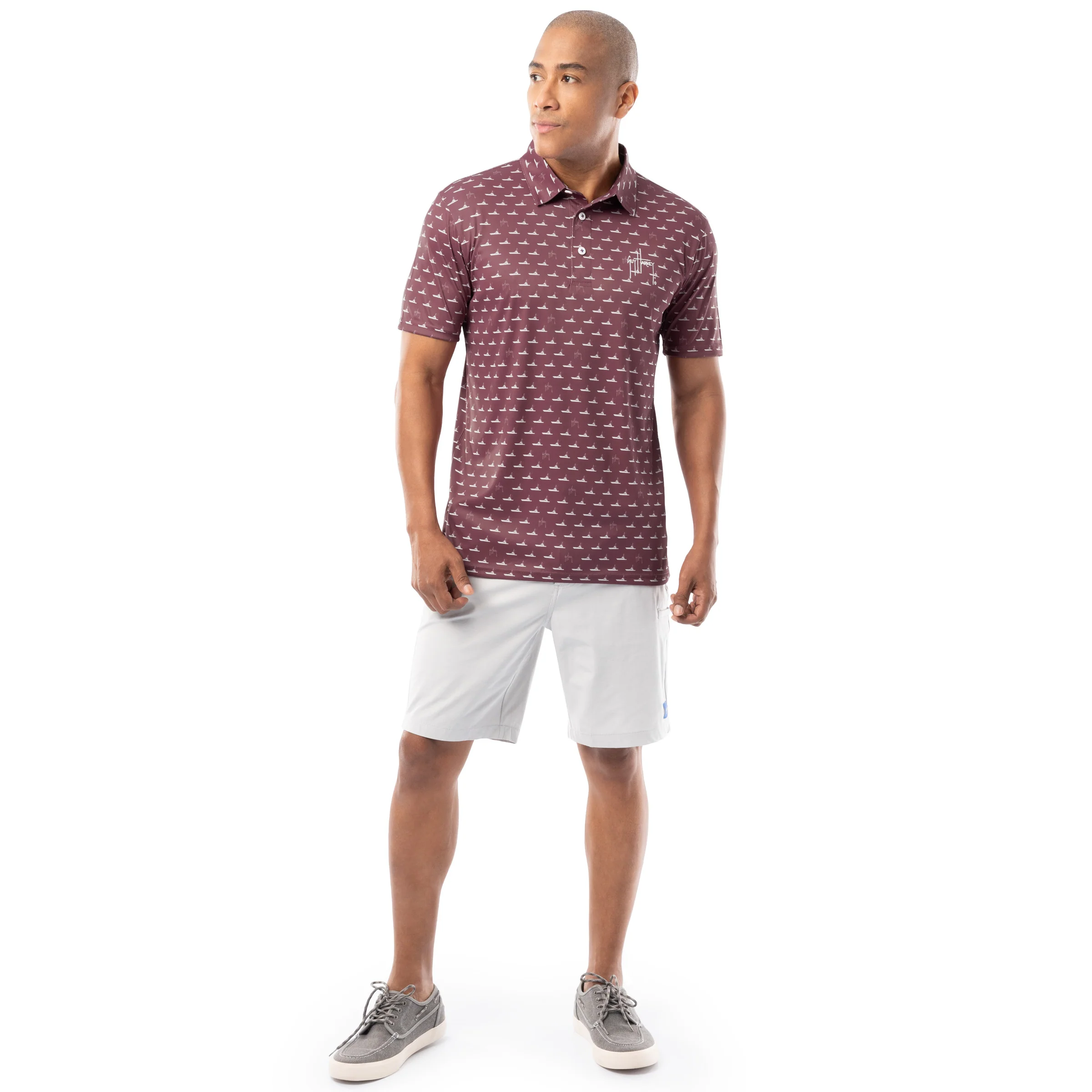 Marlin Tech Performance Polo - Red Fleet - Image 6