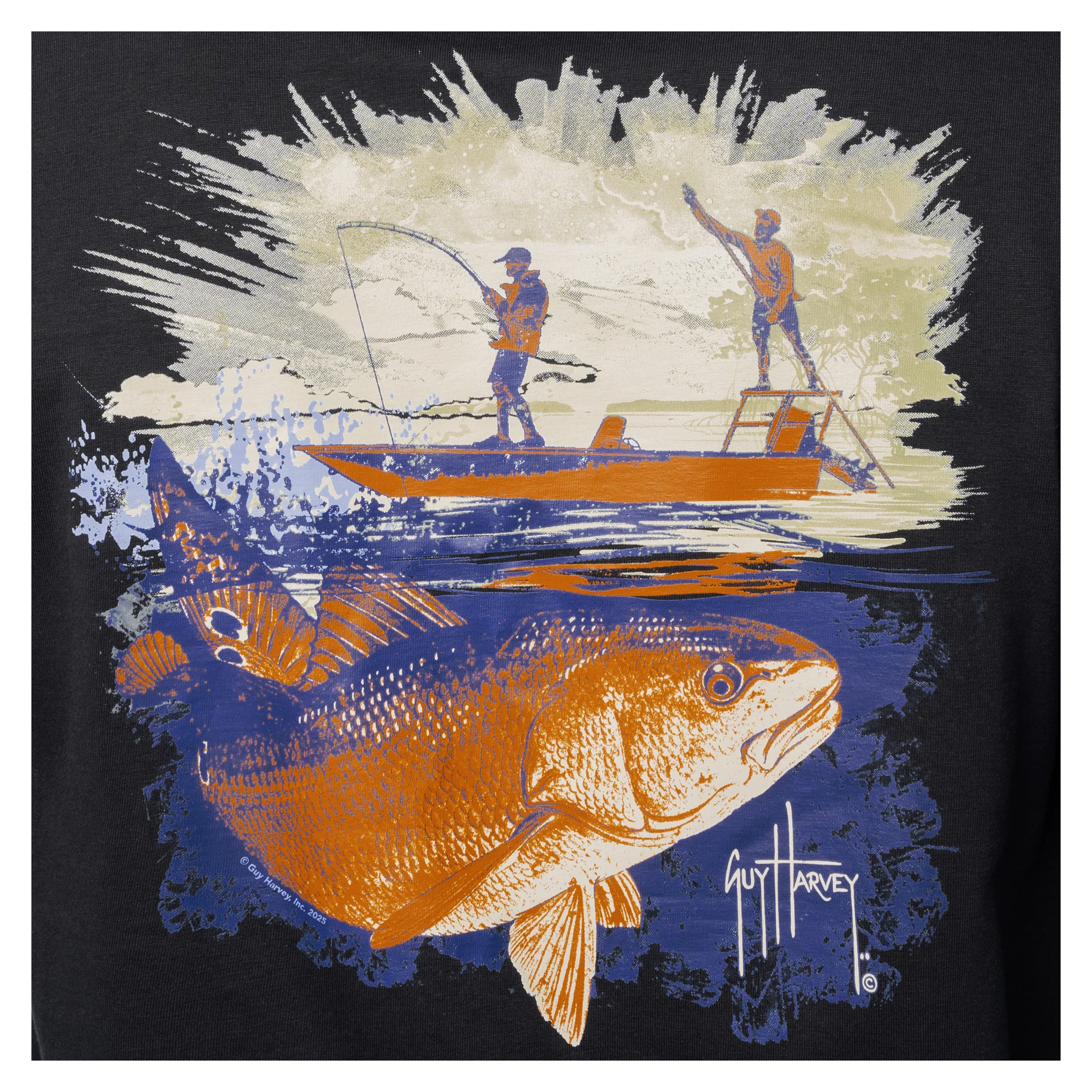 OG Long Sleeve Tee - Redfish Tailing - Image 3