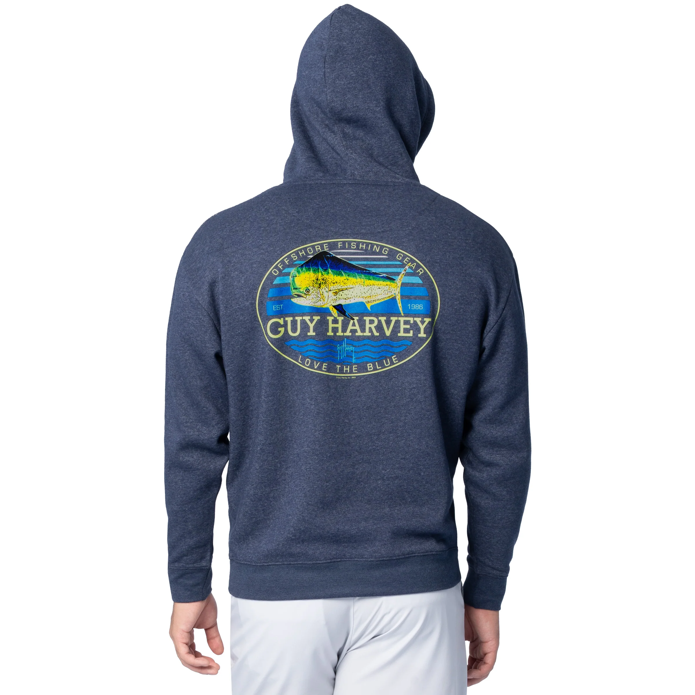 Tradewinds Fleece Hoodie - Retro Style Mahi