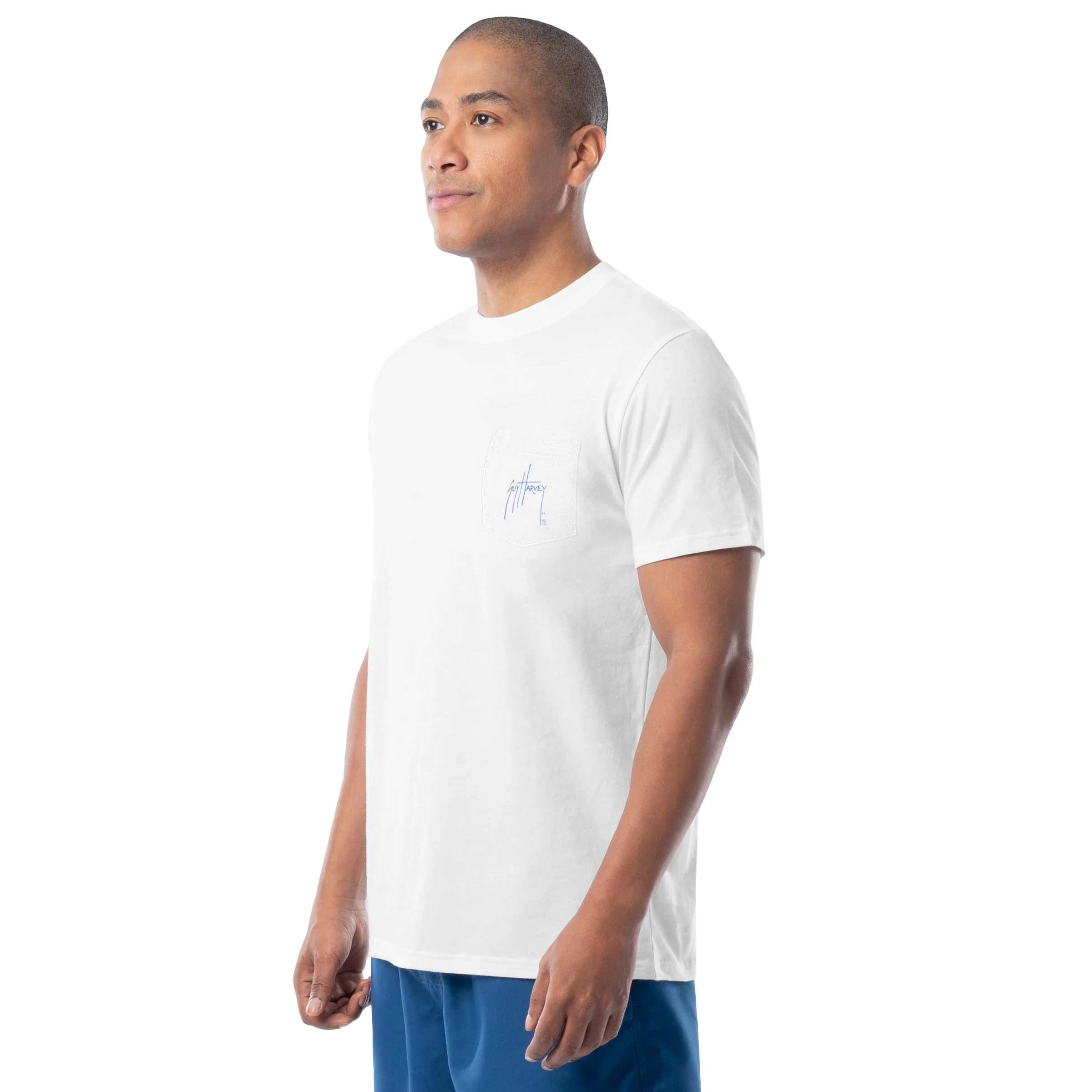 Lightweight Pocket Tee - Sail USA - Image 5