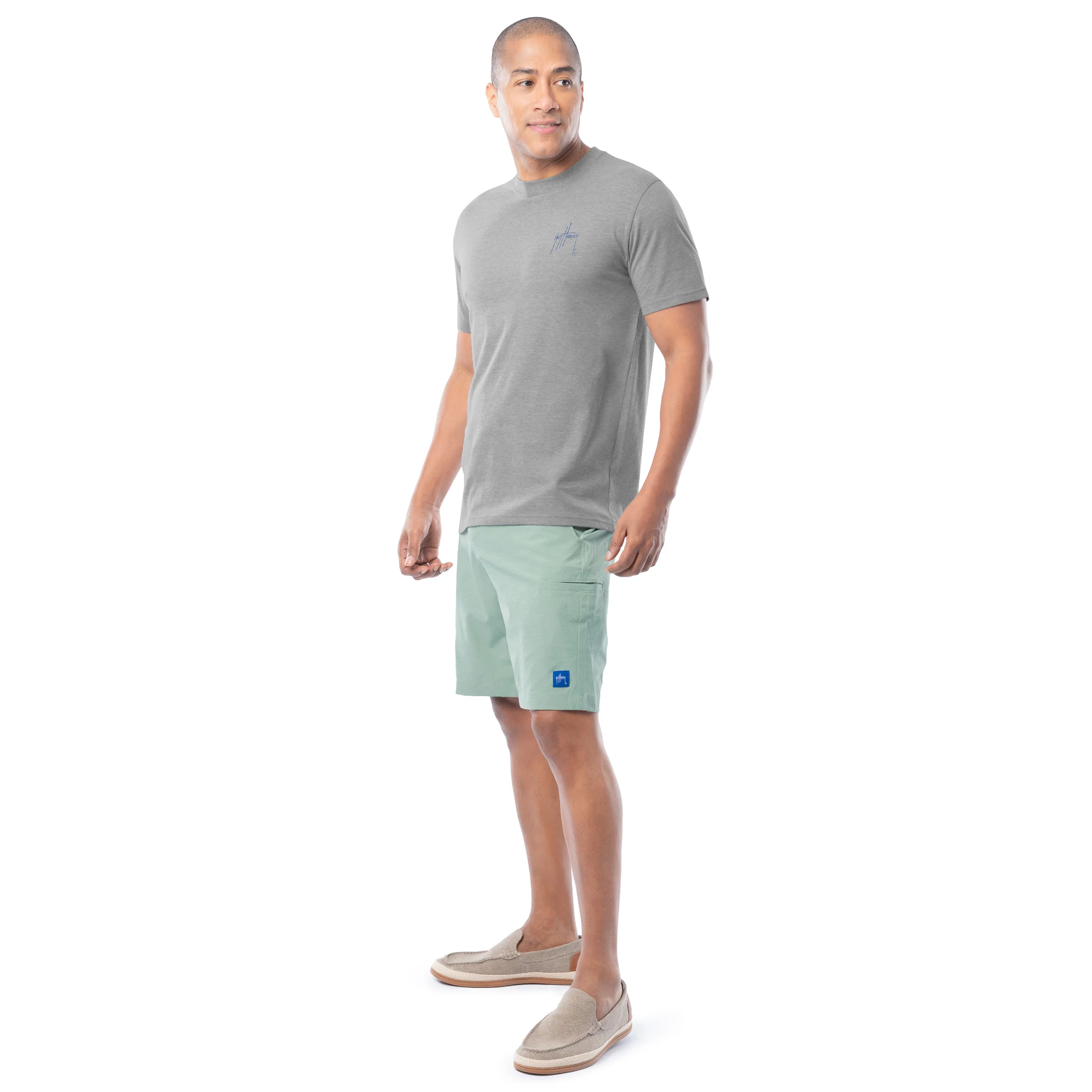 Lightweight Tee - Sail Crosshatch - Image 7