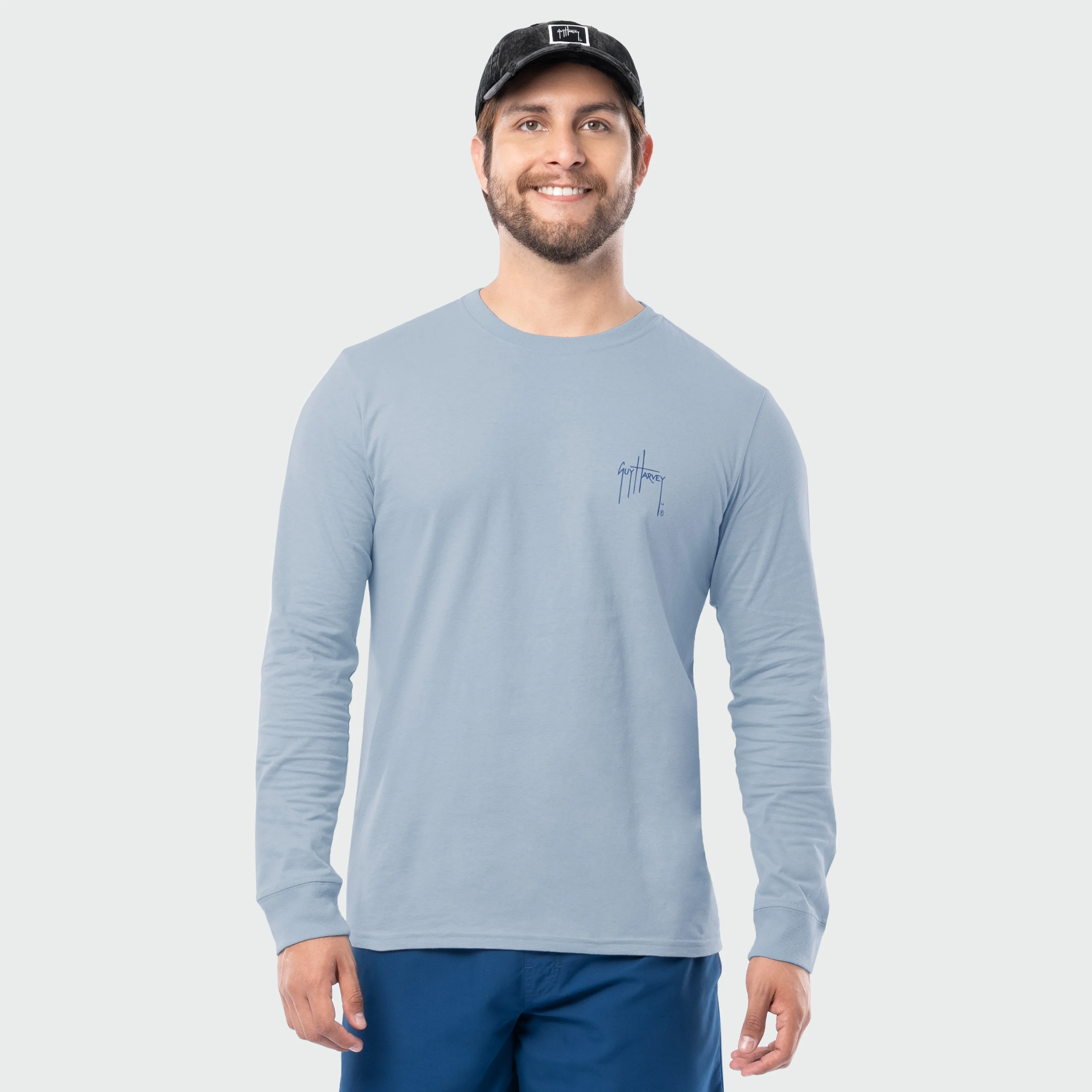 HarborLite Long Sleeve Tee - Sail USA - Image 2