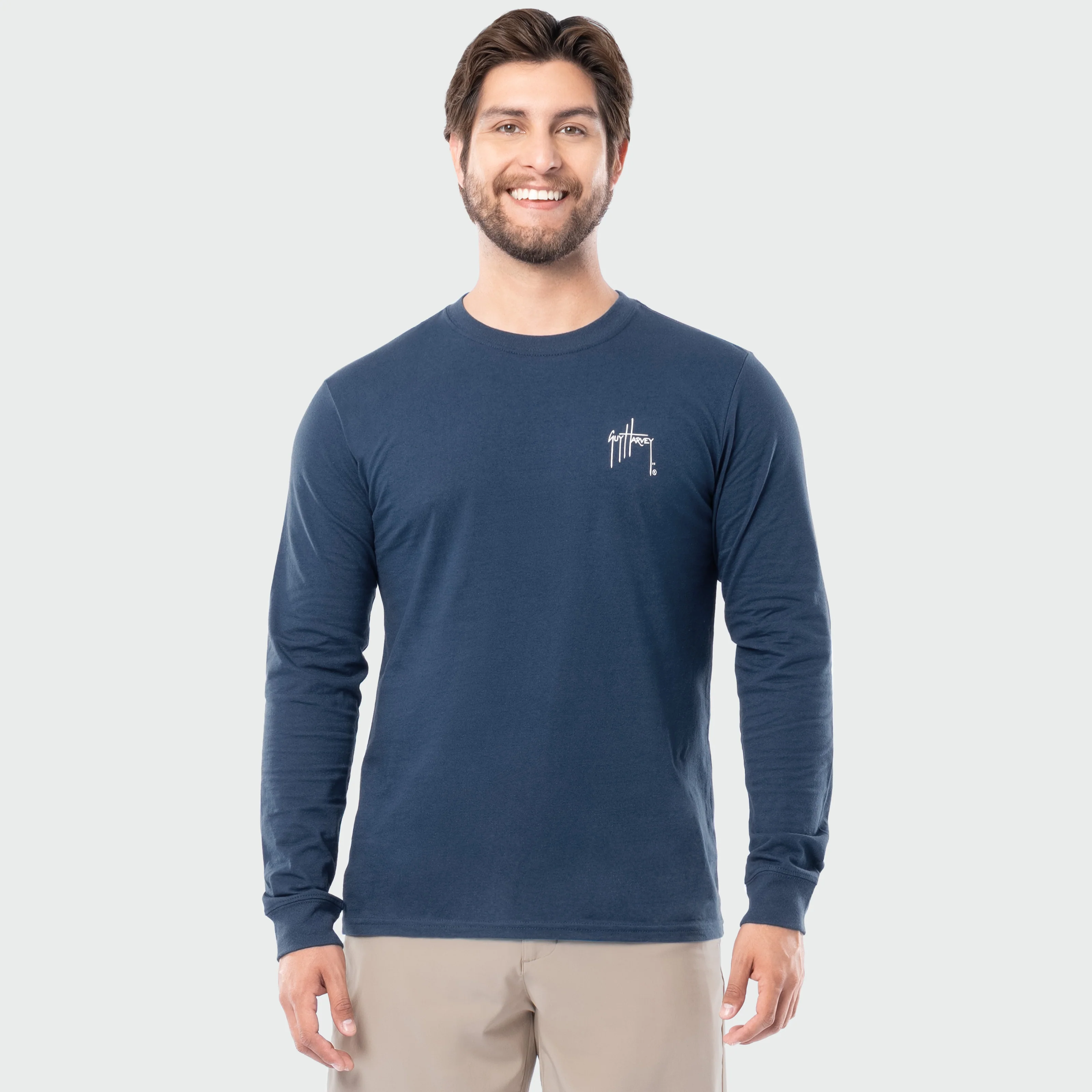 HarborLite Long Sleeve Tee - Surf Sail - Image 2