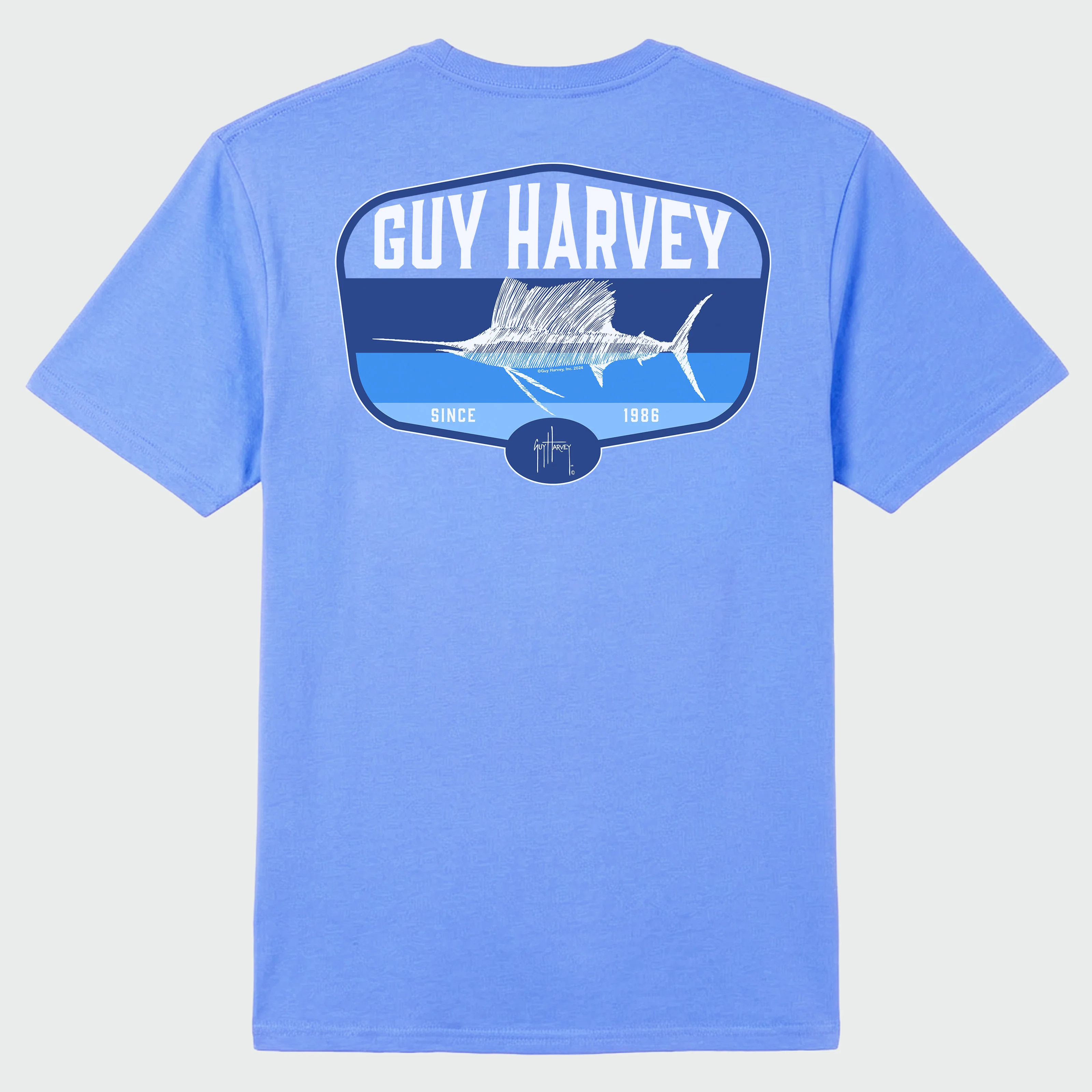 HarborLite Pocket Tee - Surf Sail
