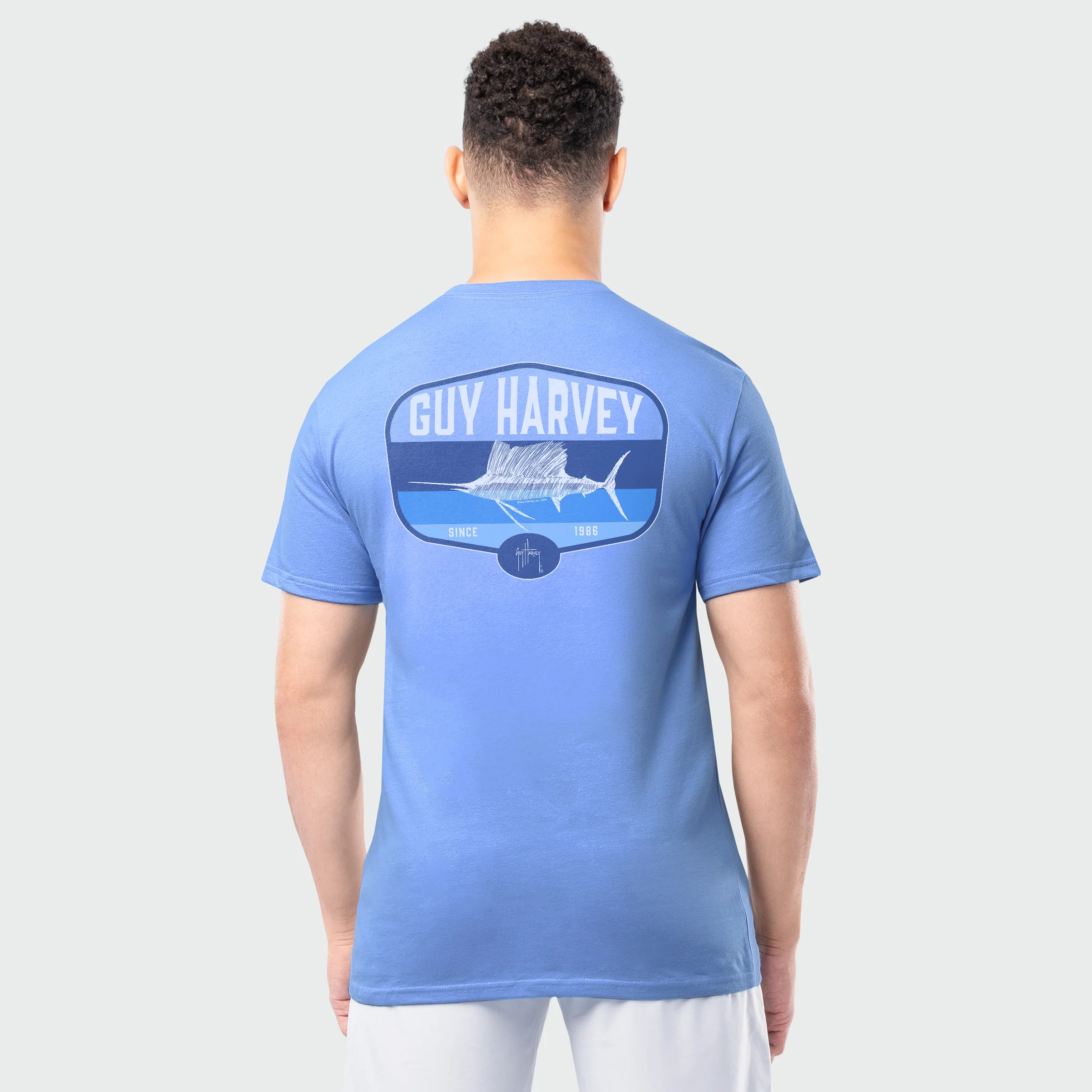 HarborLite Pocket Tee - Surf Sail - Image 2