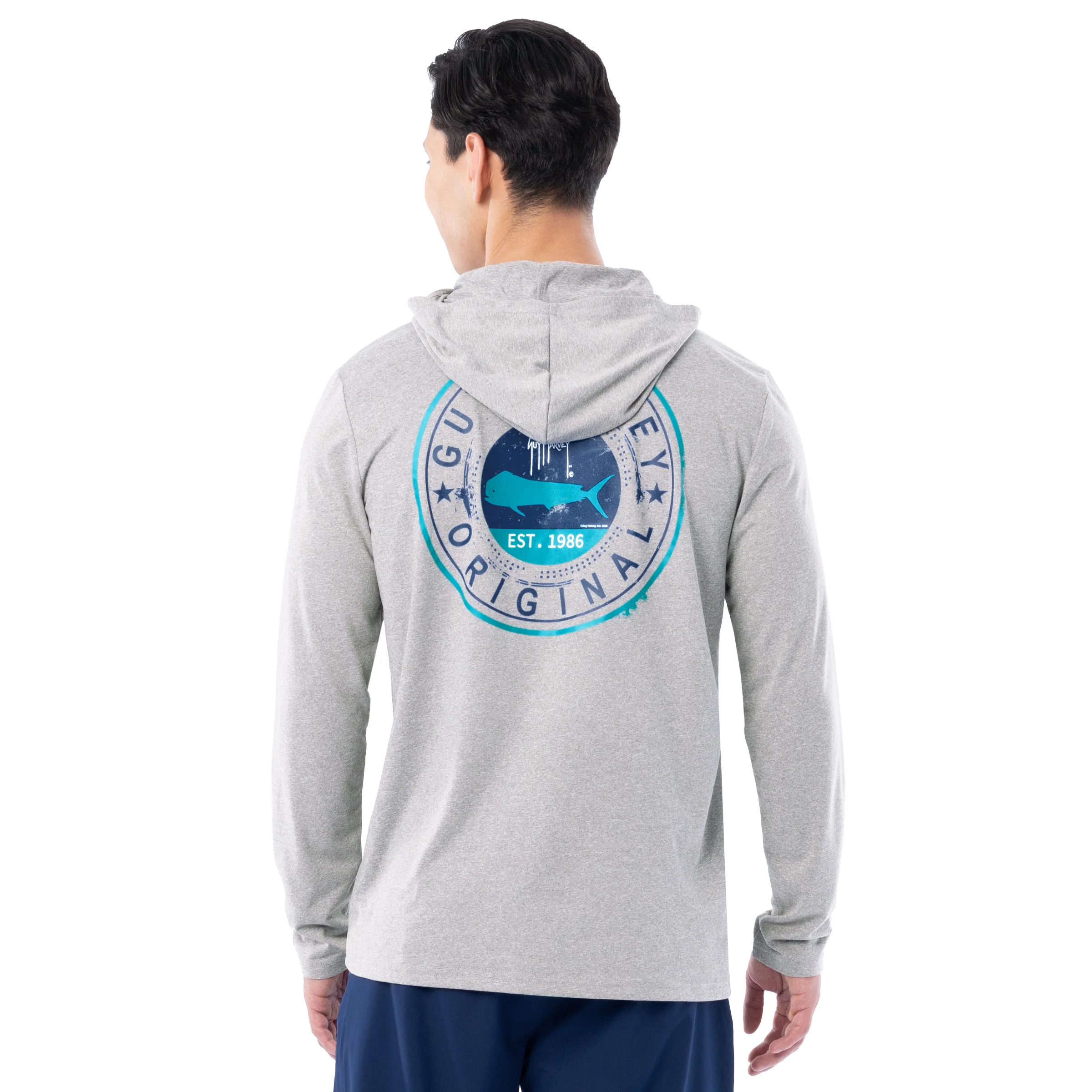 Performance Hoodie - Scribble Mahi Circle - Image 3