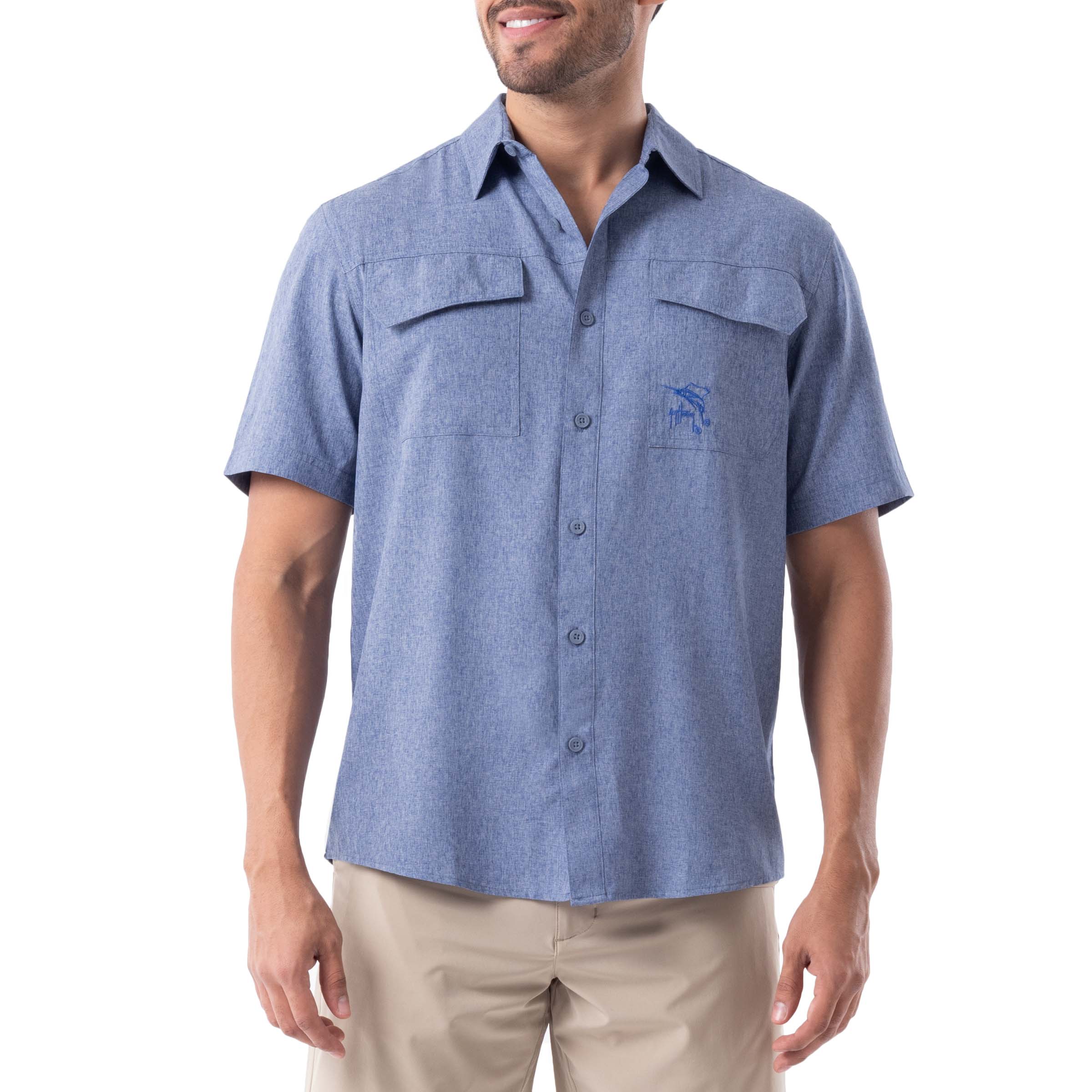 Harbor Heather Fishing Shirt - Image 17
