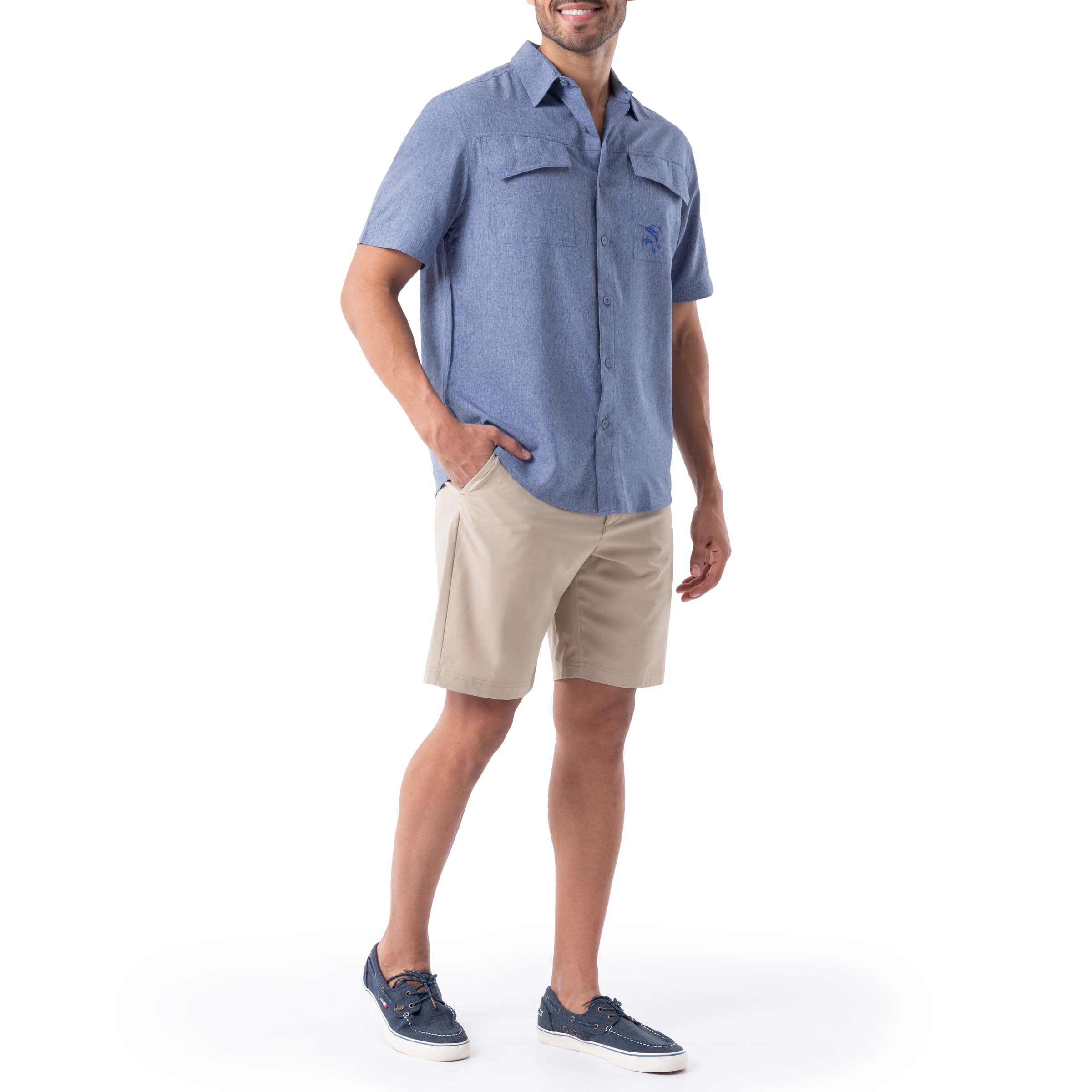 Harbor Heather Fishing Shirt - Image 22
