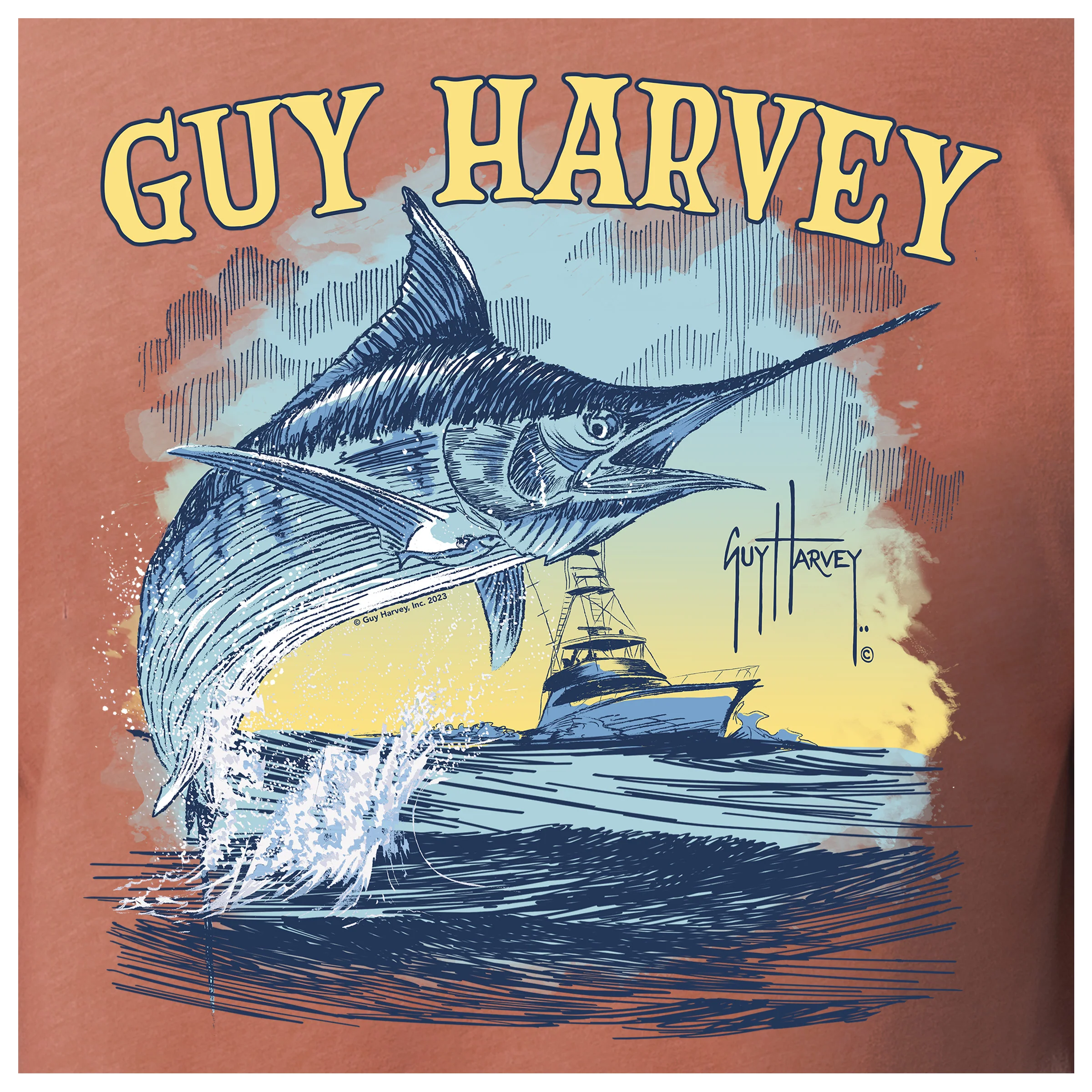 Lightweight Tee - Sketchy Blue - Image 3