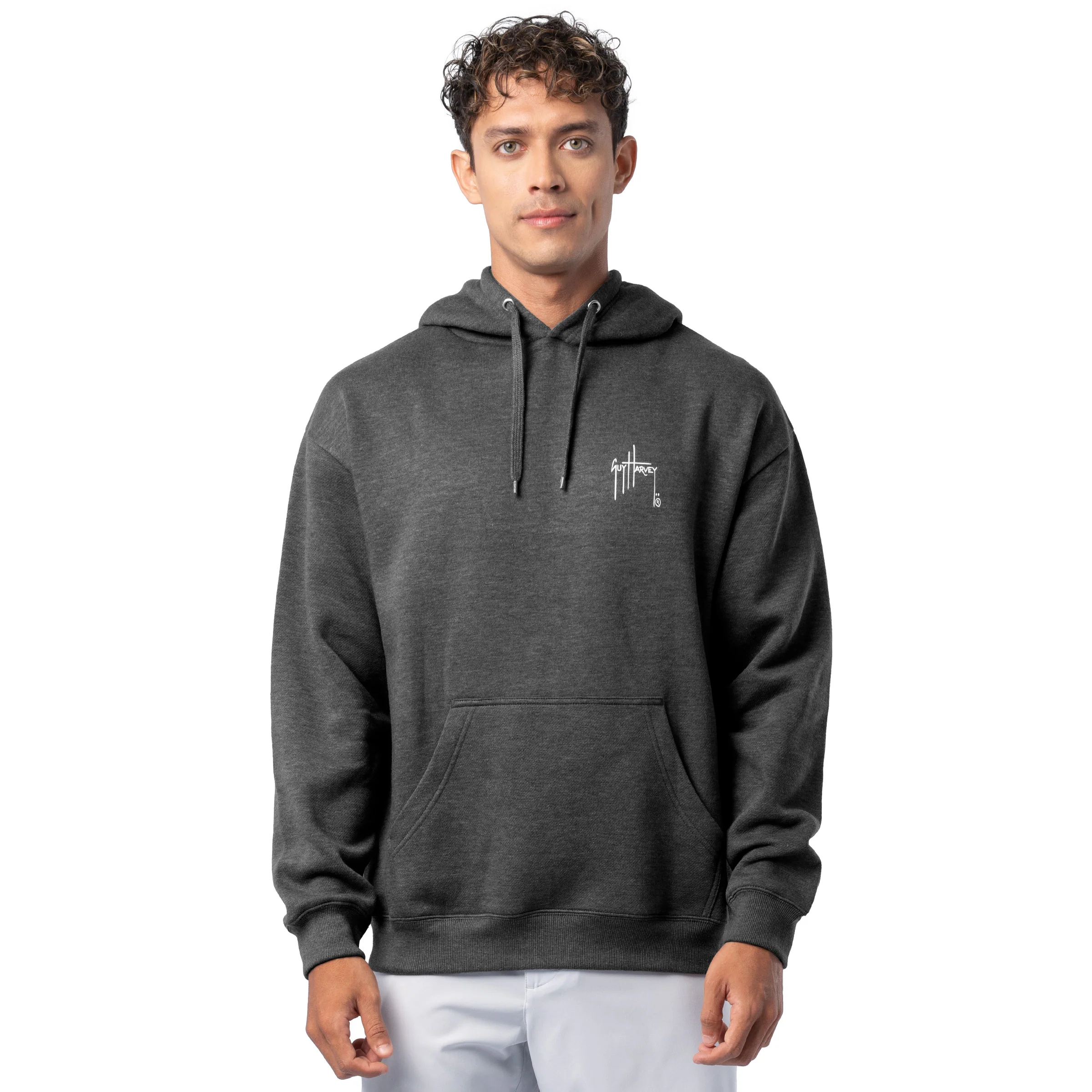 Tradewinds Fleece Hoodie - Stipple Bills Marlin - Image 2