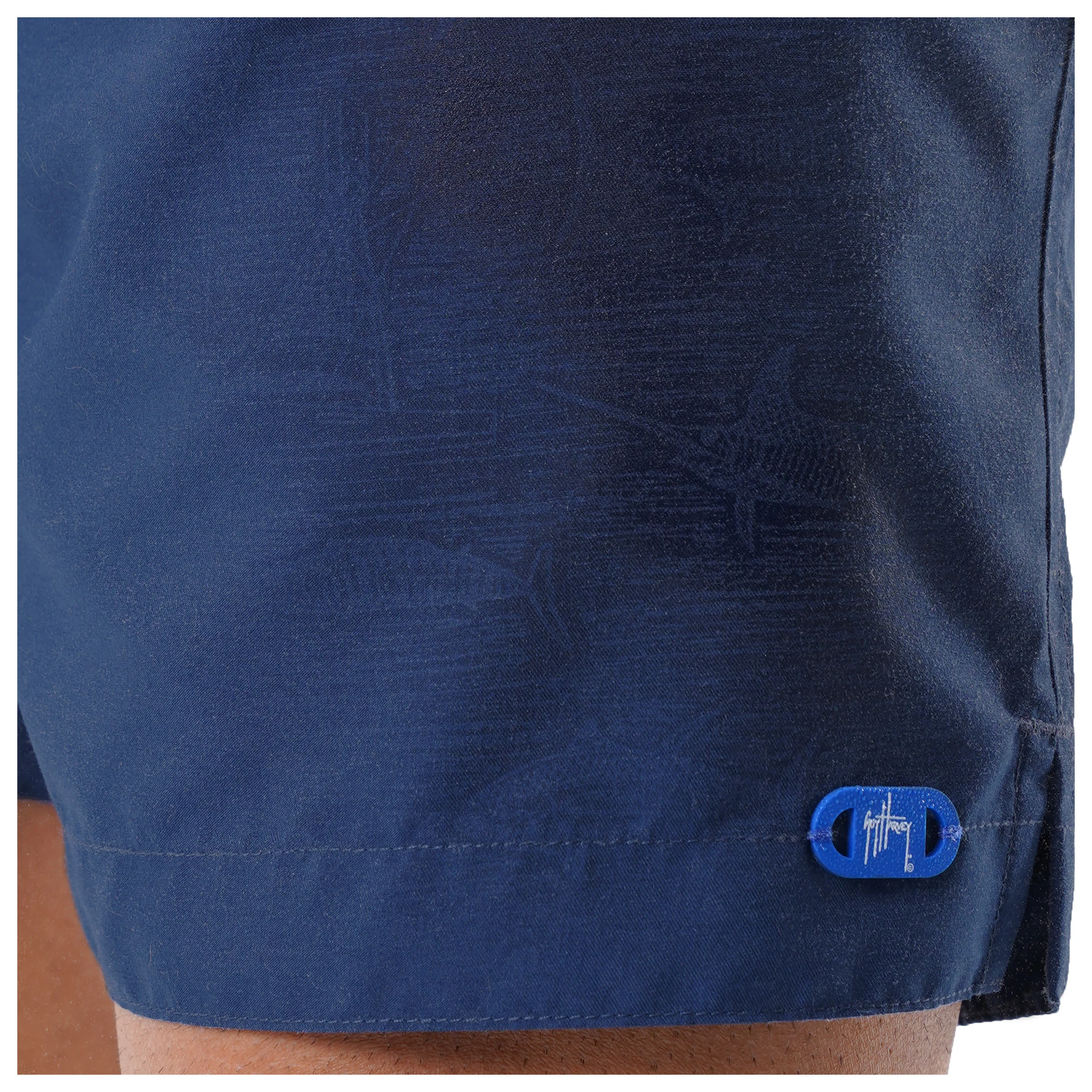 Men's Tonal Lineart Magic Print 7" Volley Swim Trunks - Image 3