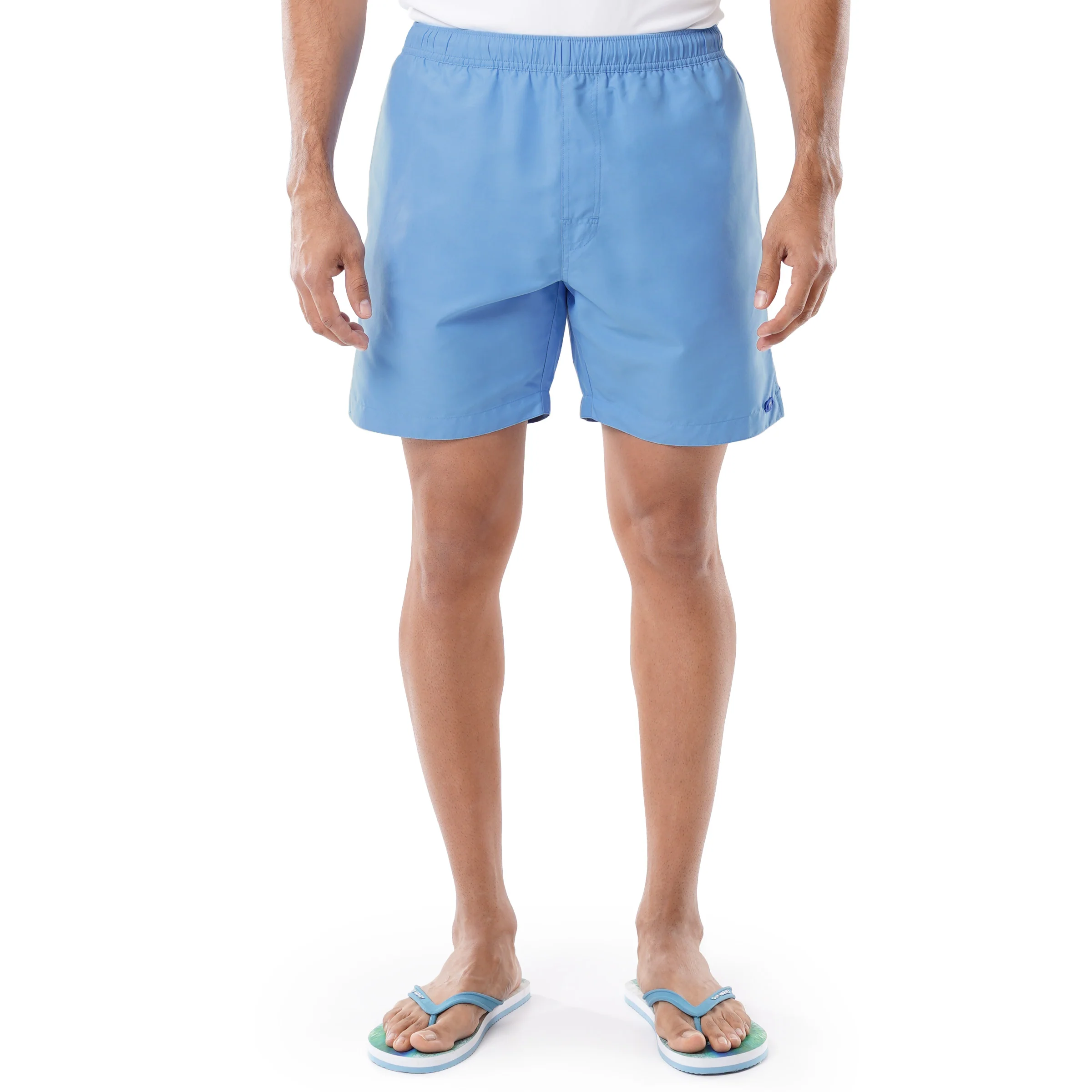 Men's Tonal Lineart Magic Print 7" Volley Swim Trunks - Image 9