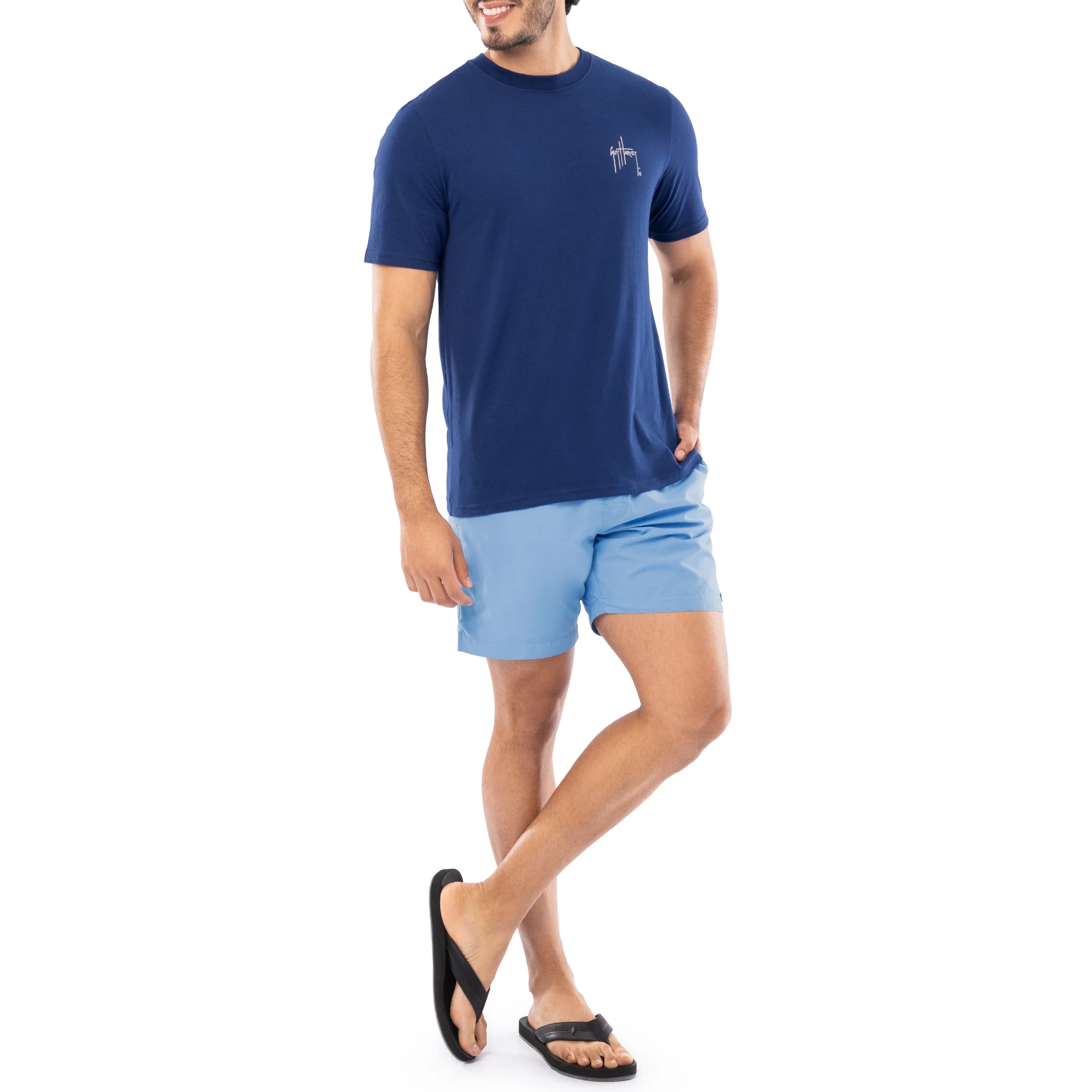 Men's Tropic Sword Short Sleeve T-Shirt - Image 7