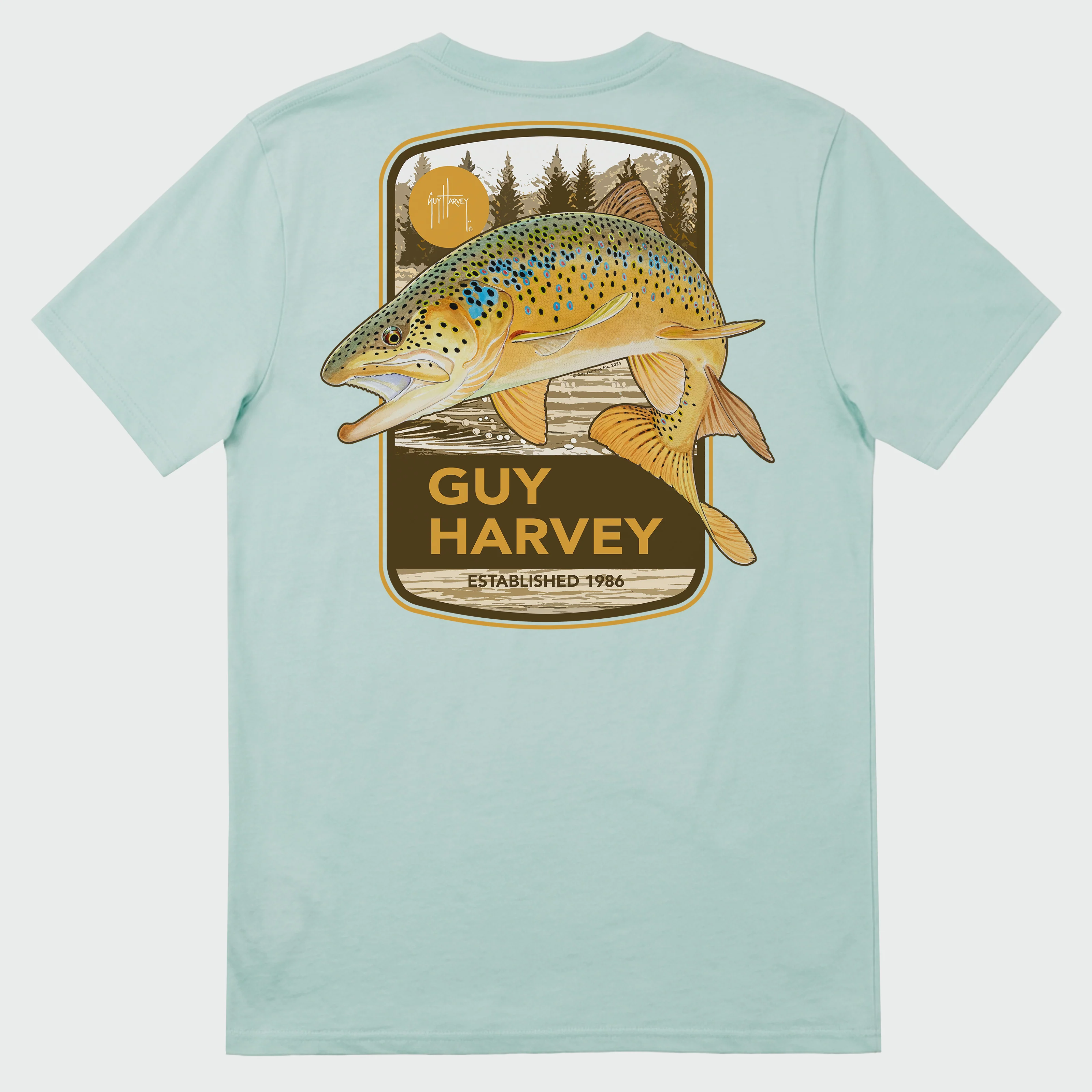 HarborLite Pocket Tee - Brown Trout