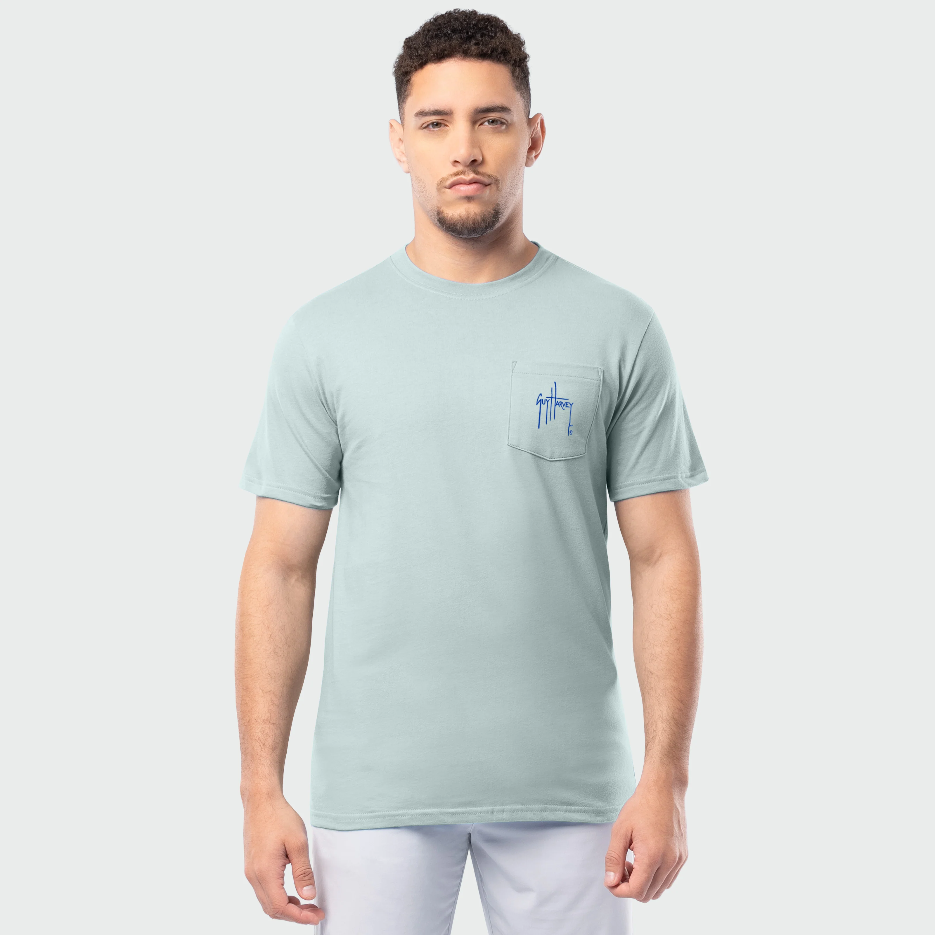 HarborLite Pocket Tee - Brown Trout - Image 4
