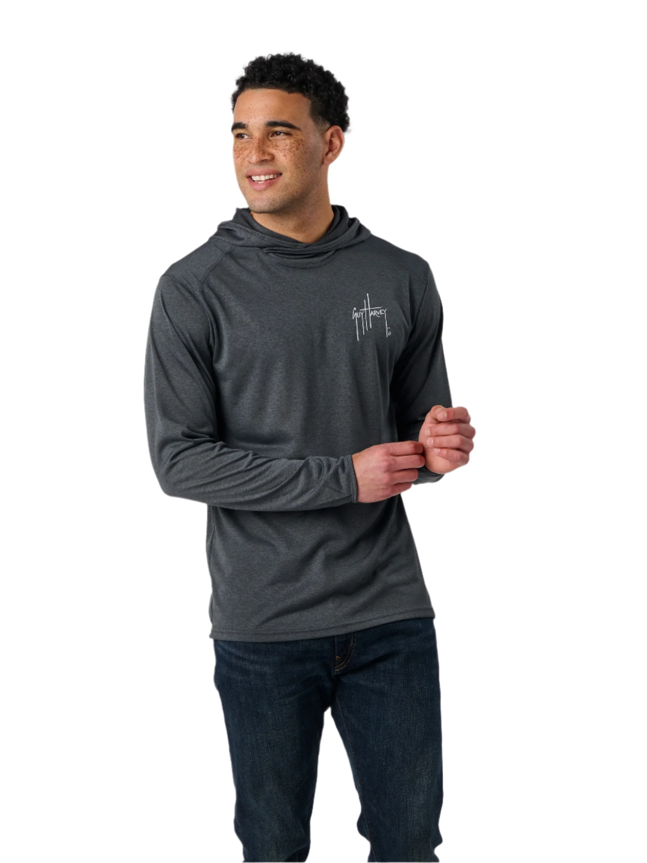 Recover Performance Hoodie - Tuna Scribble - Image 2