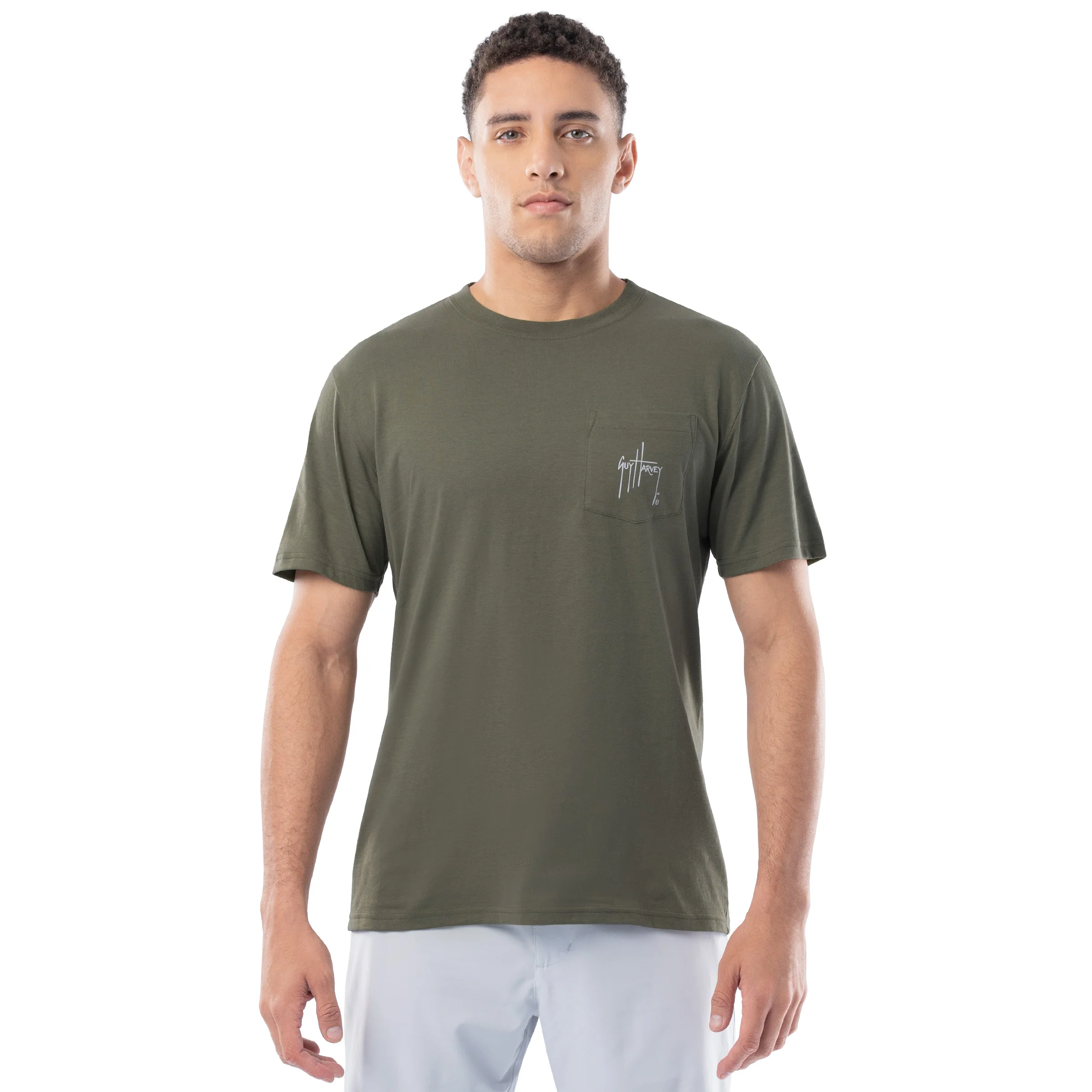 Lightweight Pocket Tee - Vintage Four - Image 2
