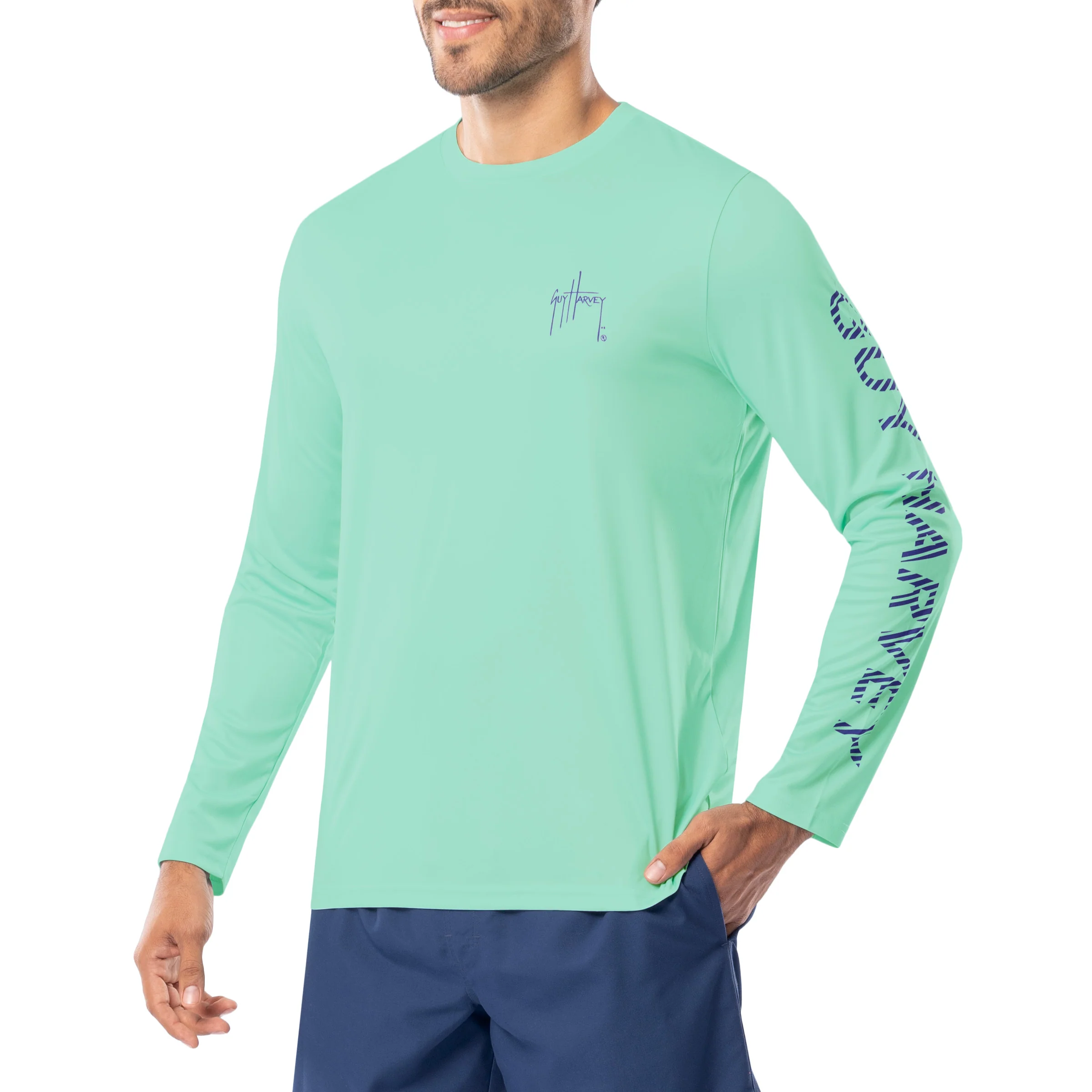 Men's Wake Performance Sun Protection Top - Image 4
