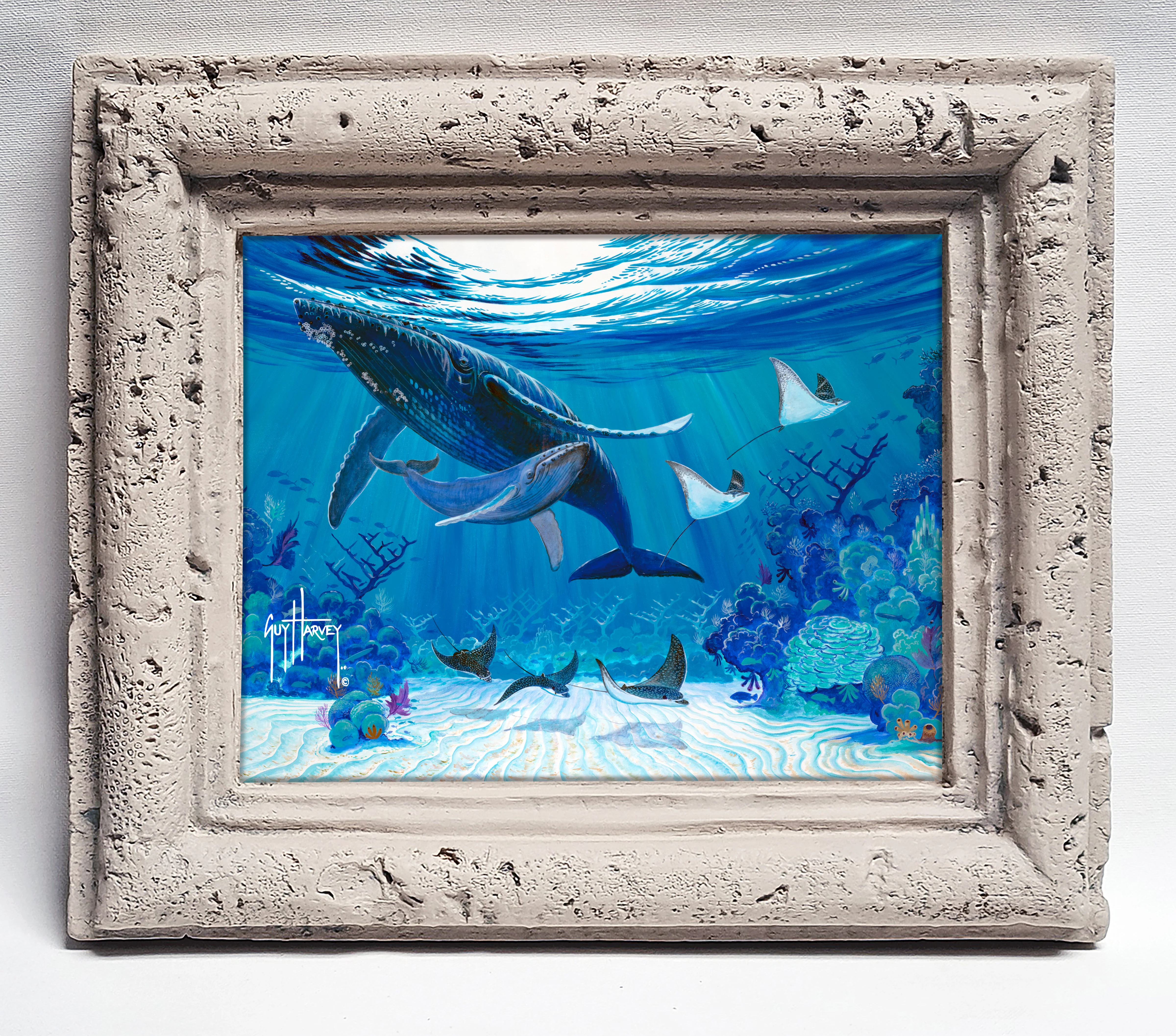 "Reef Sanctuary" Tile Art