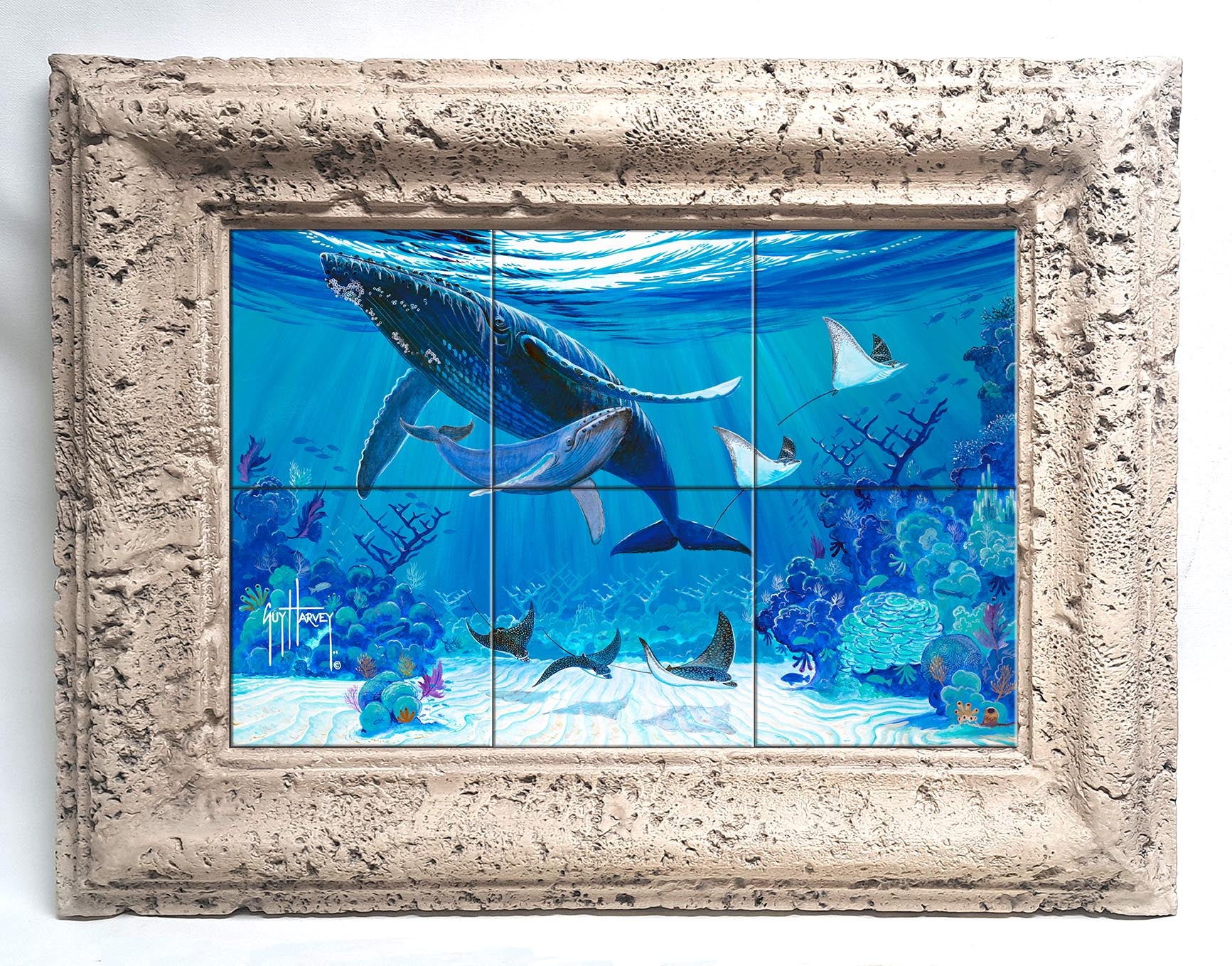 "Reef Sanctuary" Tile Art - Image 4
