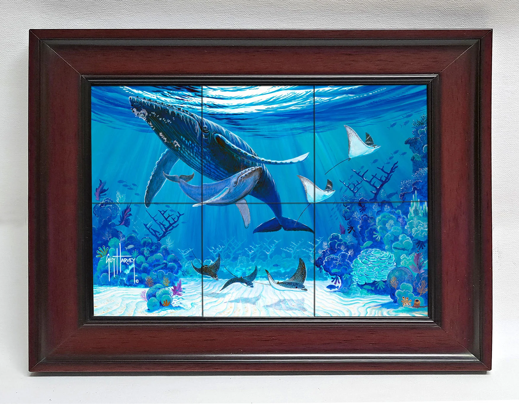 "Reef Sanctuary" Tile Art - Image 6