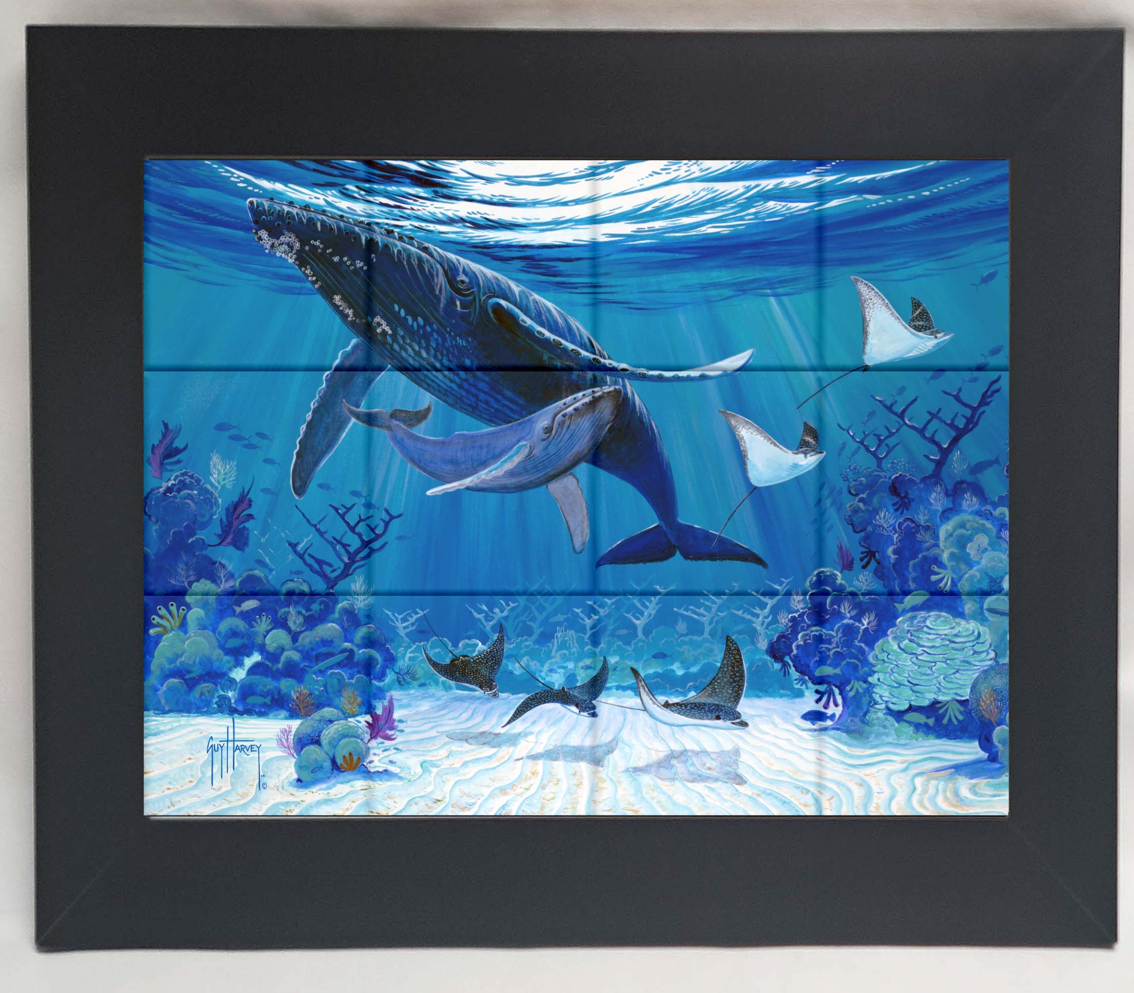 "Reef Sanctuary" Tile Art - Image 8