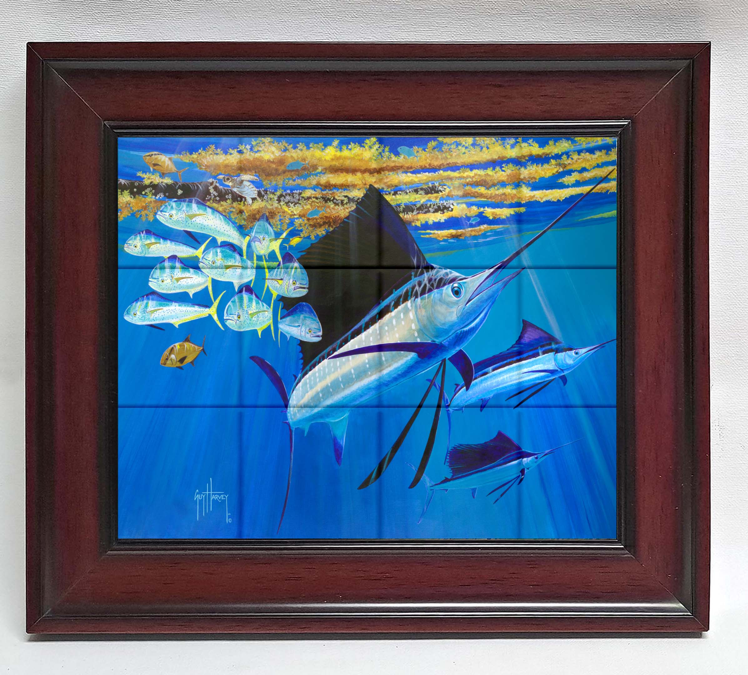 "Sails Ahoy" Tile Art - Image 9