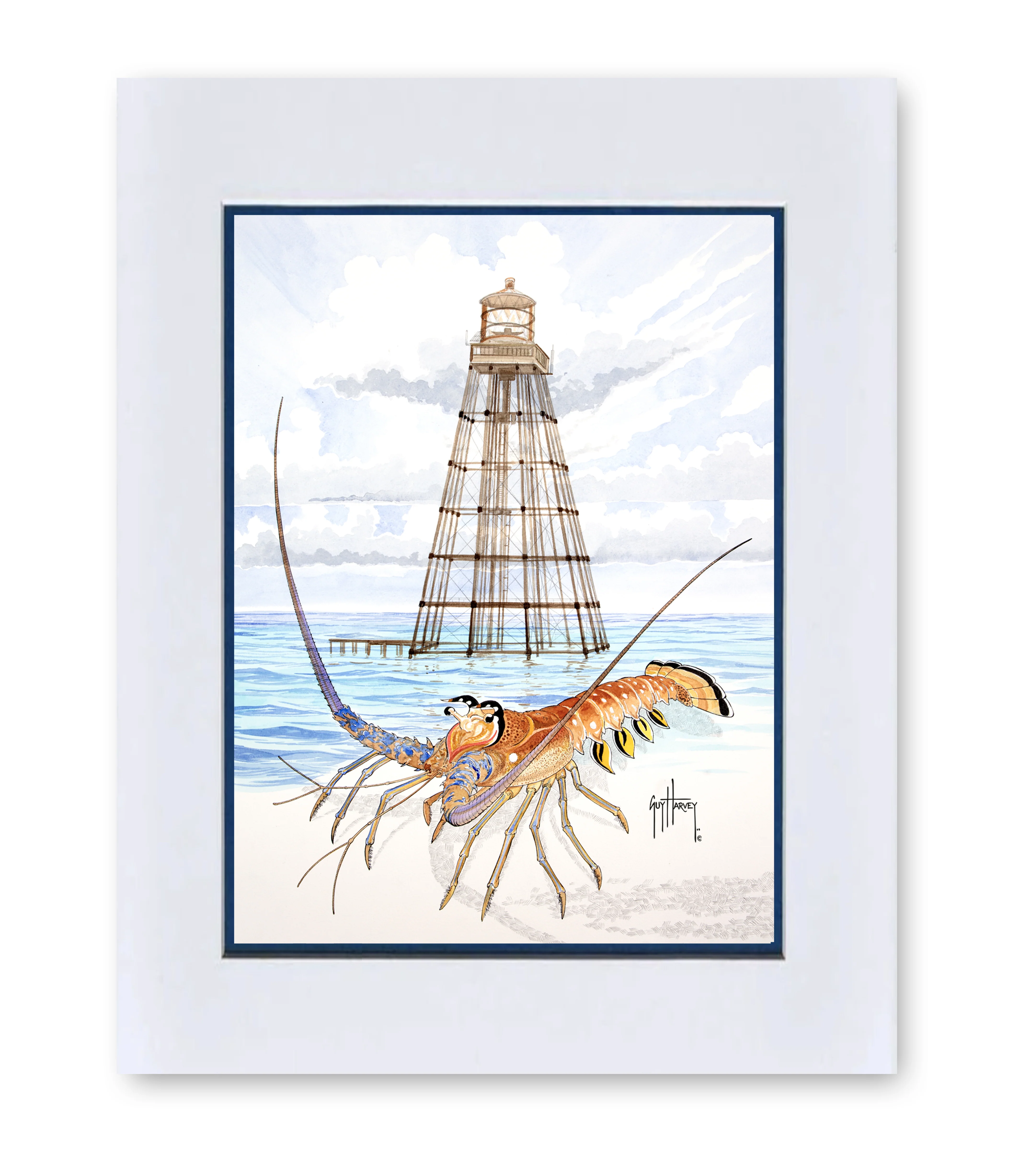 "Sand Key Lighthouse" Mini Print - Image 2