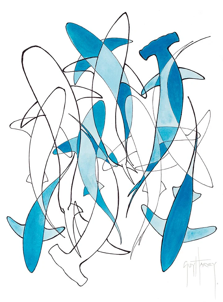 "Shark Camo 2" Original