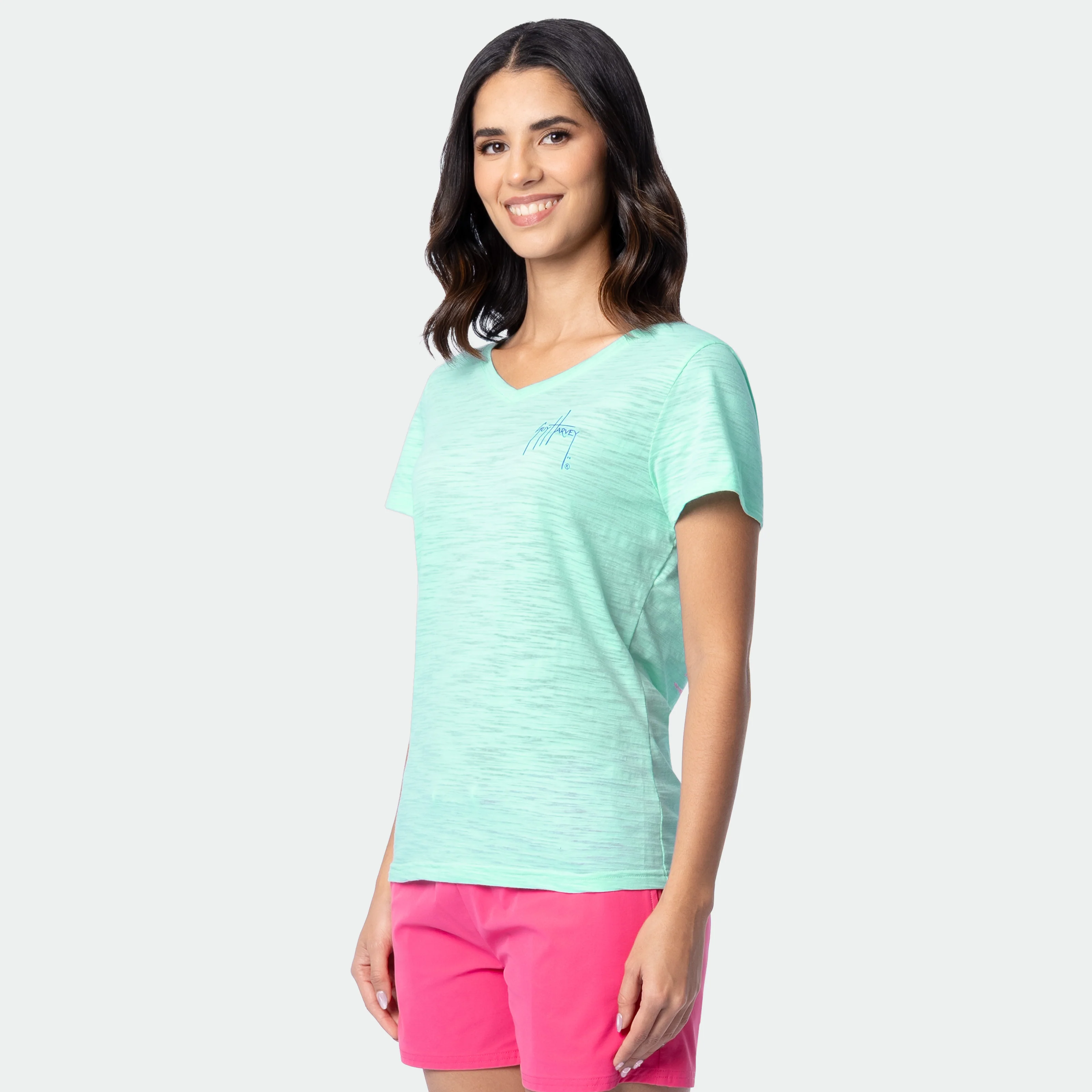Shoreline V Neck Tee - Summer - Image 5