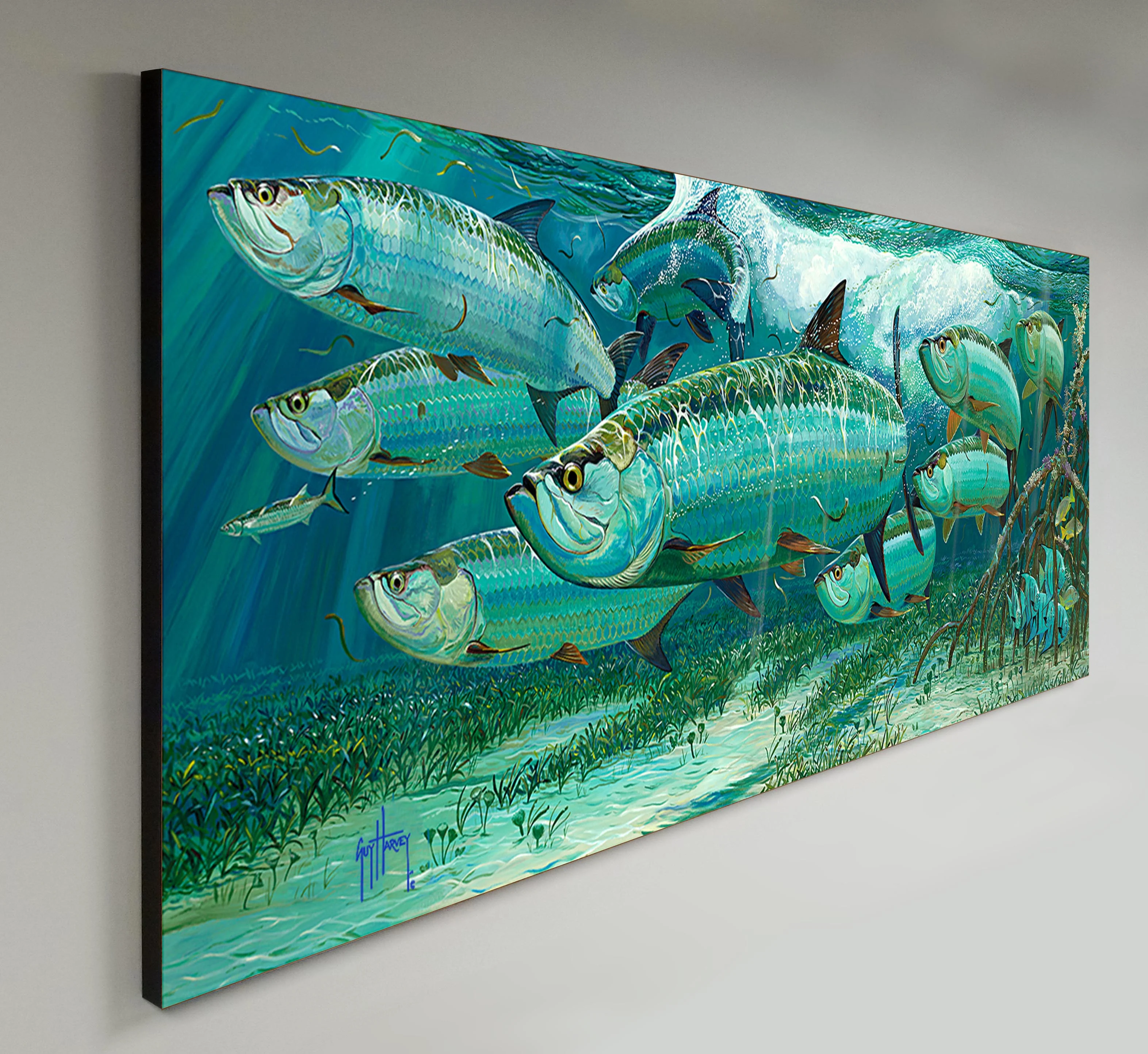 "Silver Kings" Aluminum Art - Image 2