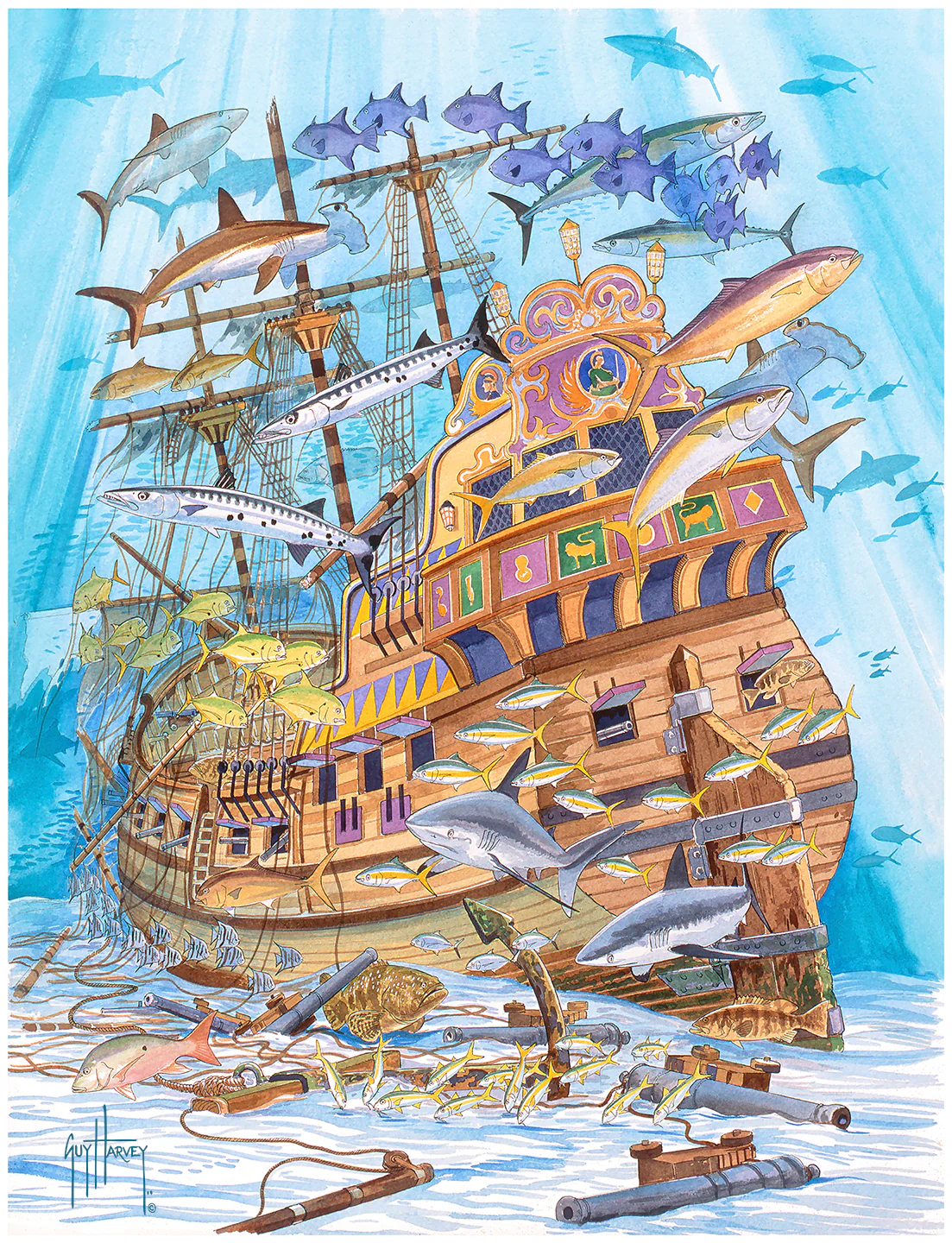 "Spanish Galleon" Aluminum Art