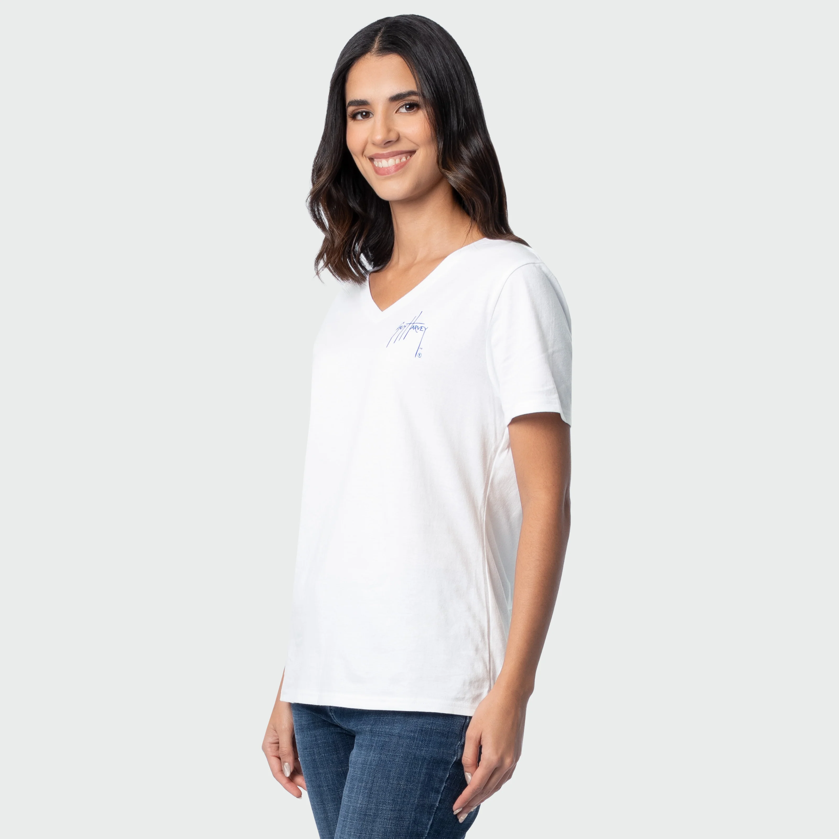 HarborLite V-Neck Tee - Girls Club - Image 4