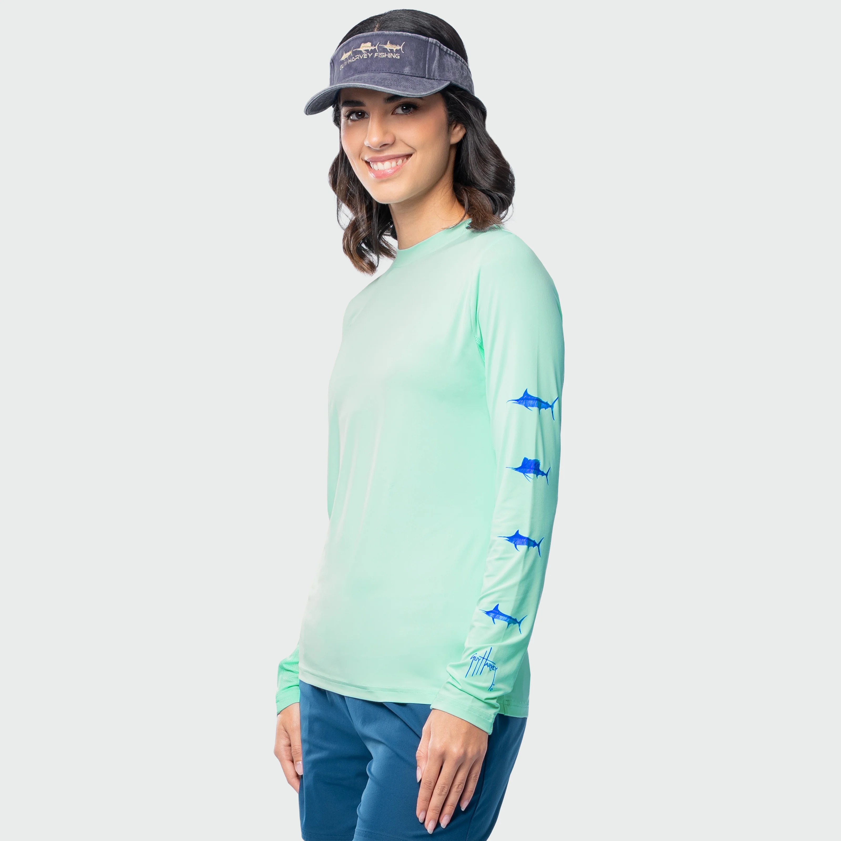 Women's Marlin Air Sun Protection Crew - Image 10
