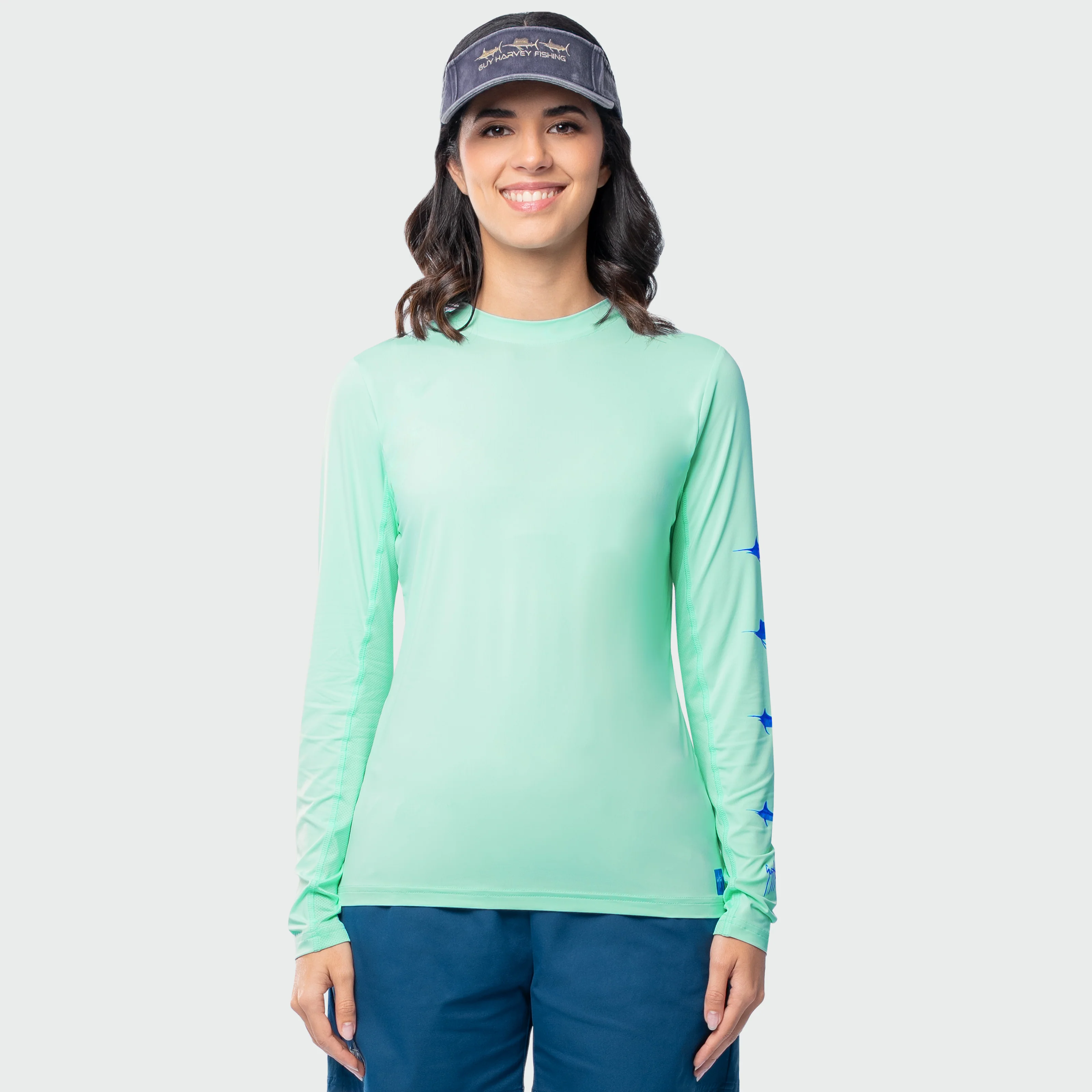 Women's Marlin Air Sun Protection Crew - Image 8